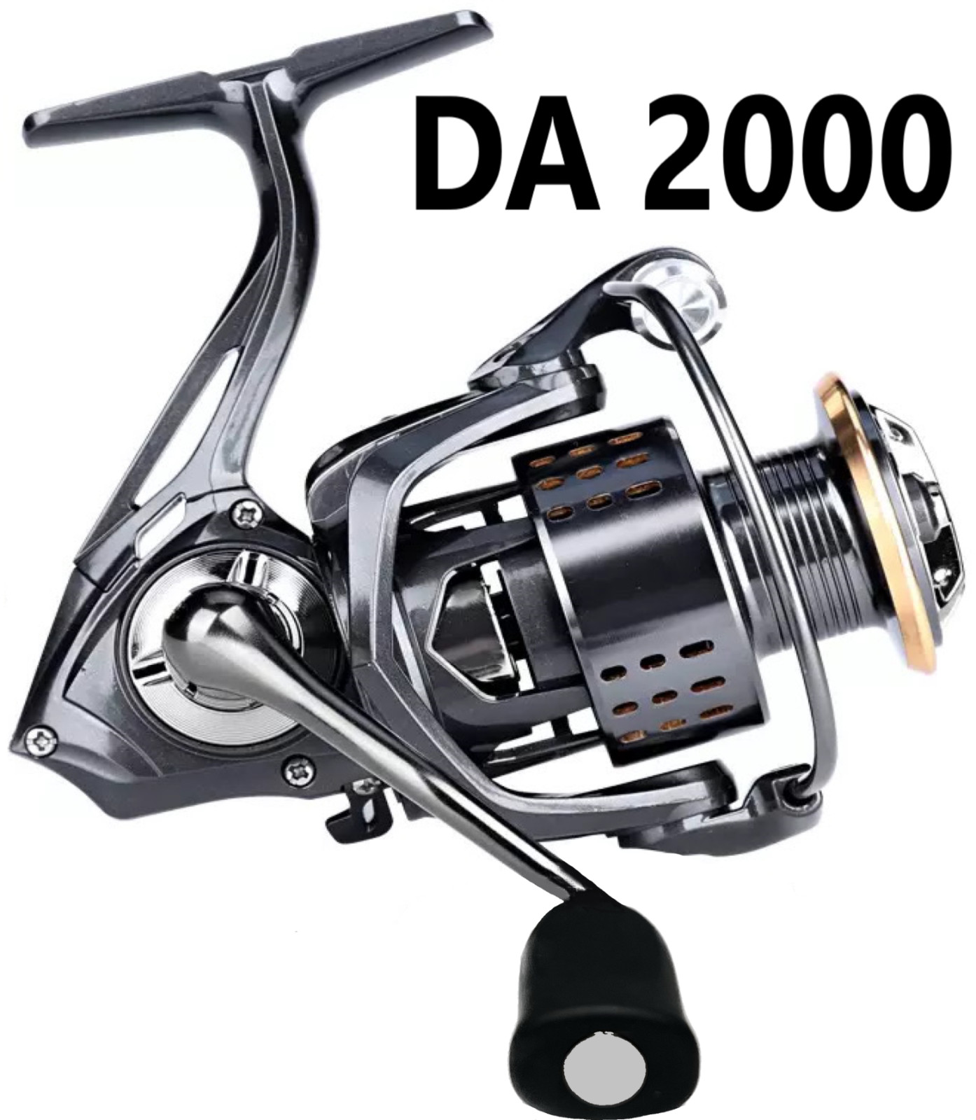 Fishing Reel 5.2:1 Freshwater Saltwater Right Left Metal Spool Casting Spinning