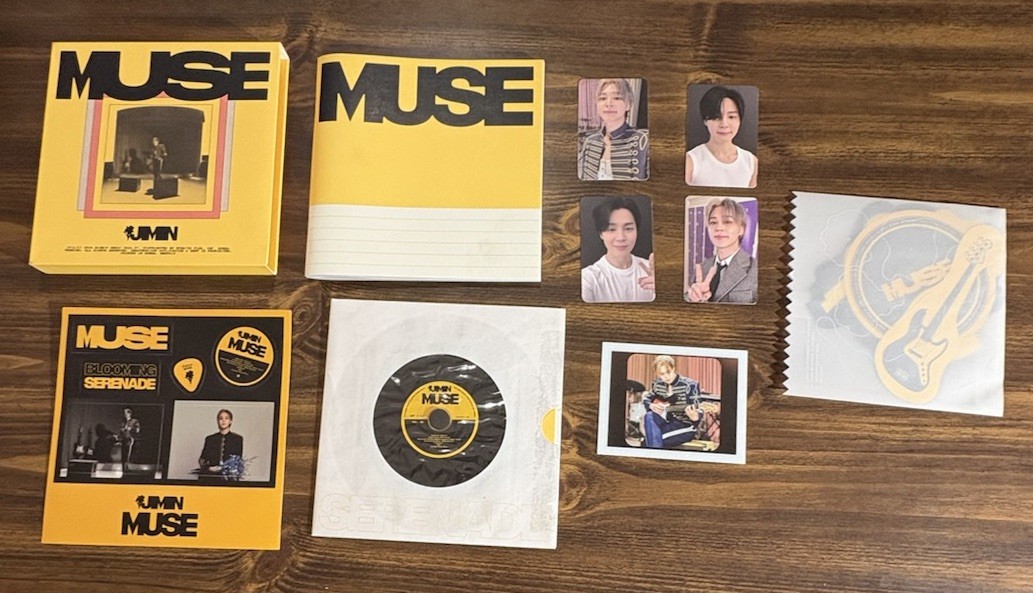 Jimin MUSE CD- Photobook Poster Target Exclusive BTS K-Pop *GREAT CONDITION* Jimin MUSE CD- Photobook Poster Target Exclusive BTS K-Pop *GREAT CONDITION*