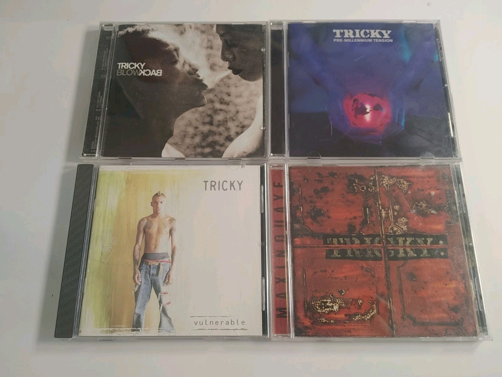 Tricky 4 CD Lot - Blowback Maxinquaye Vulnerable Pre-Millenium *V Good+ Cond* Tricky 4 CD Lot - Blowback Maxinquaye Vulnerable Pre-Millenium *V Good+ Cond*