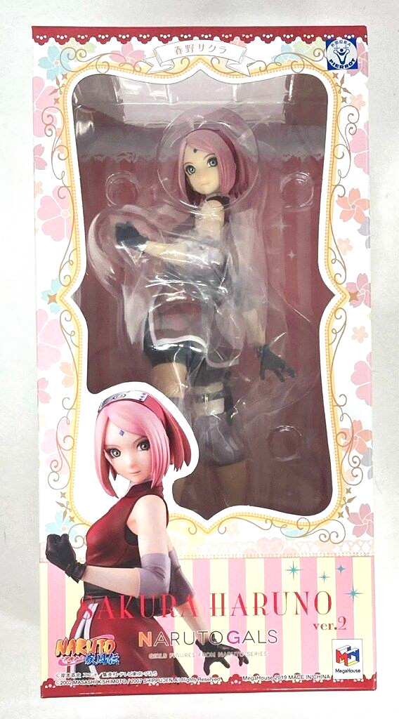 Megahouse GALS NARUTO Shippuden Haruno Sakura Ver.2 Action Figure New Japan
