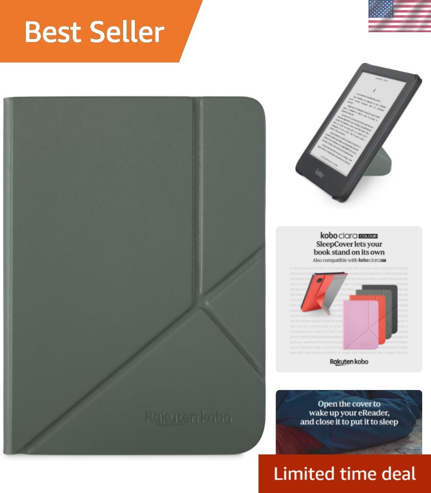 Clara Colour/BW SleepCover Case | Misty Green | Sleep/Wake Technology | Built...