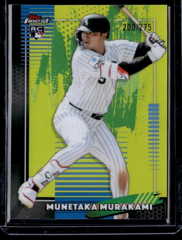 2026 Finest #5 Munetaka Murakami Yellow Refractors #/275