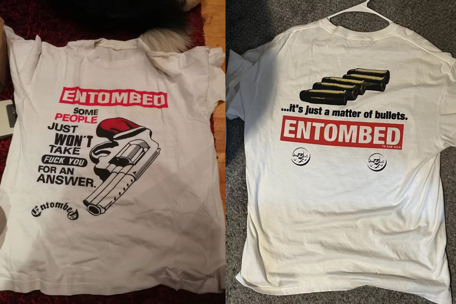 Entombed Some people just won\'t... 2-Sided Unisex Shirt S-5XL II137