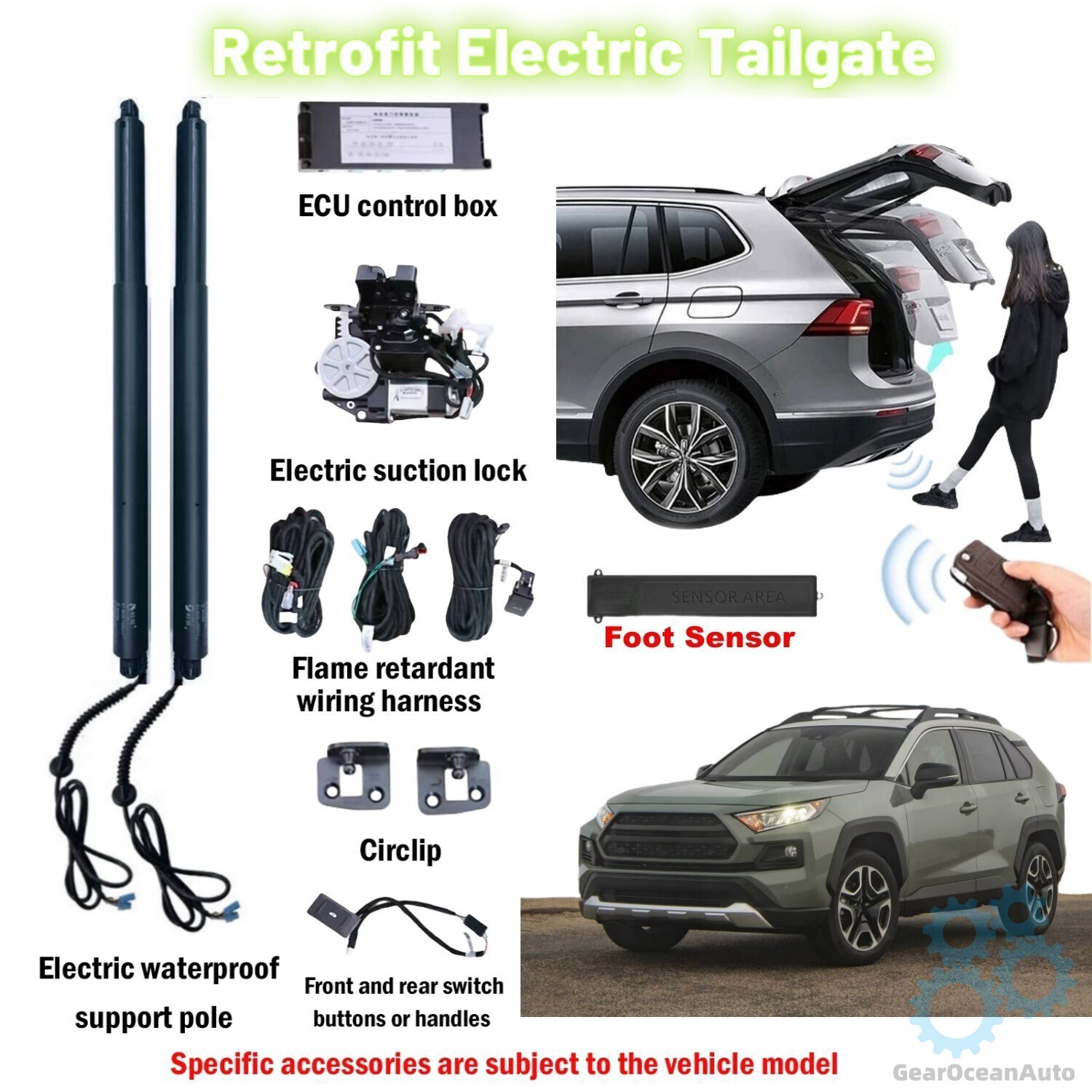 NEW Power Liftgate for Toyota RAV4 2019-2025 Electric Tailgate W Foot Sensor