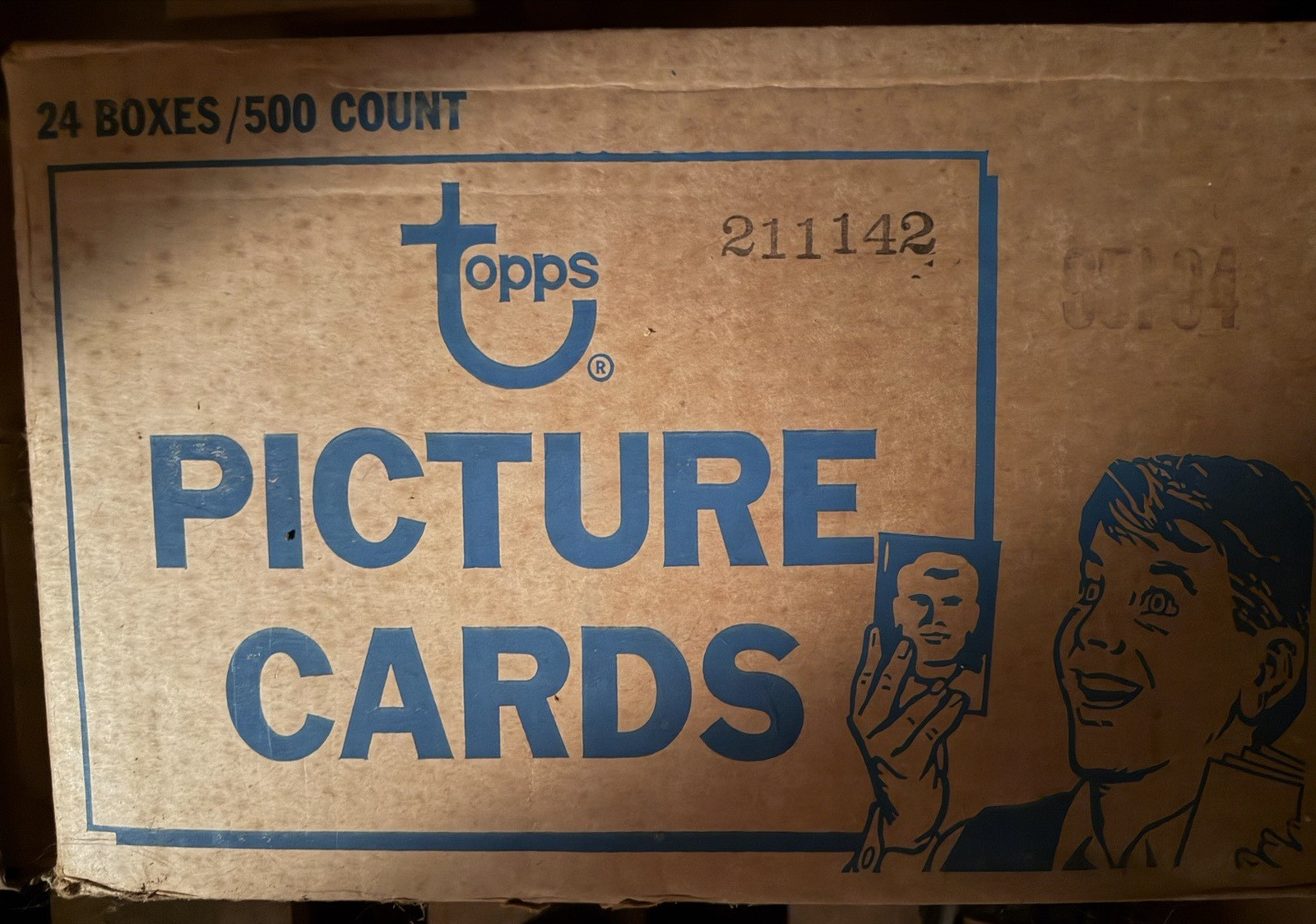 1984 TOPPS Baseball Vending Box 500 ct Factory Sealed Case Original Owner Mint