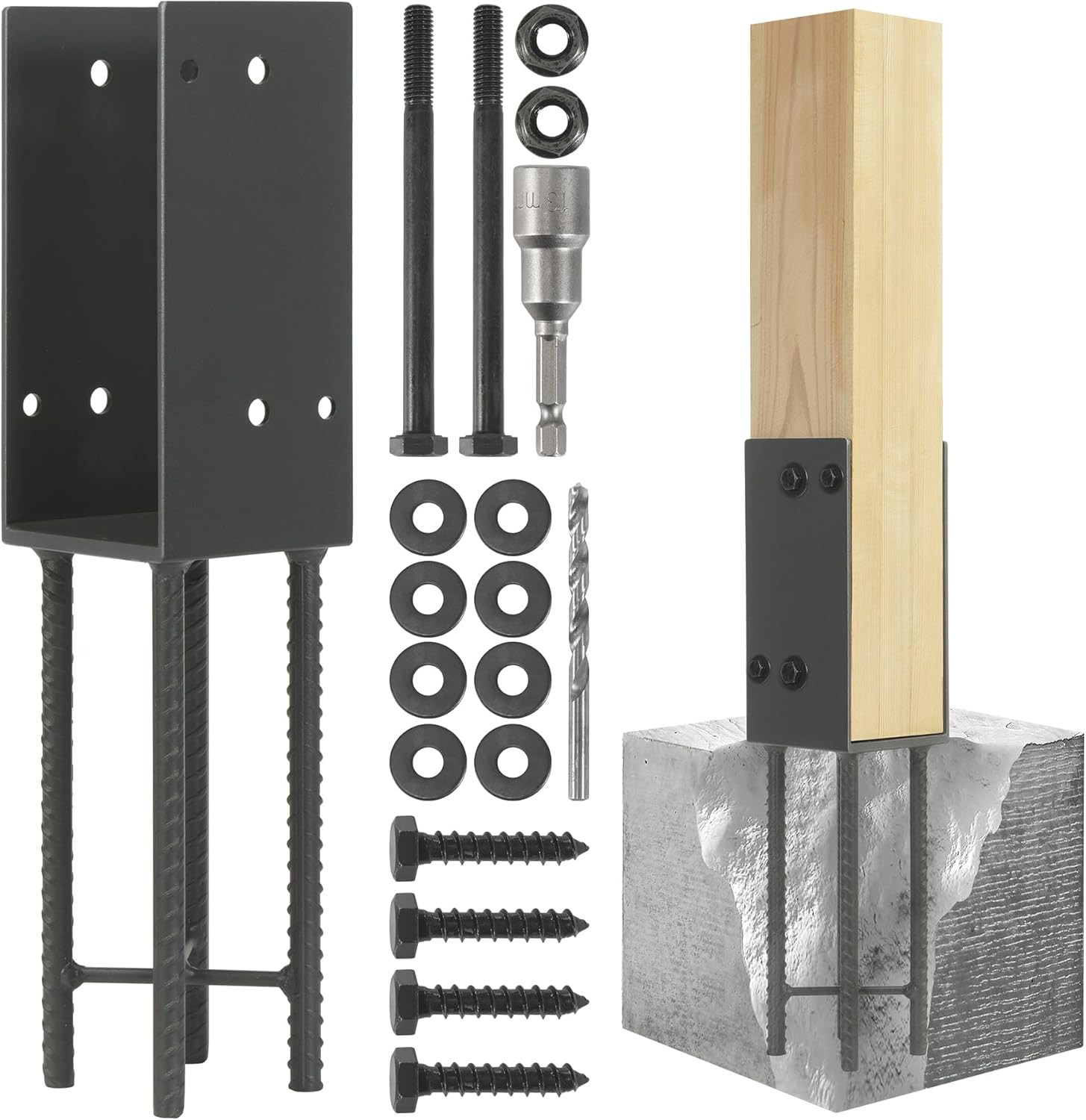 8 Pack Heavy Duty Stainless Steels U-Shape 4\