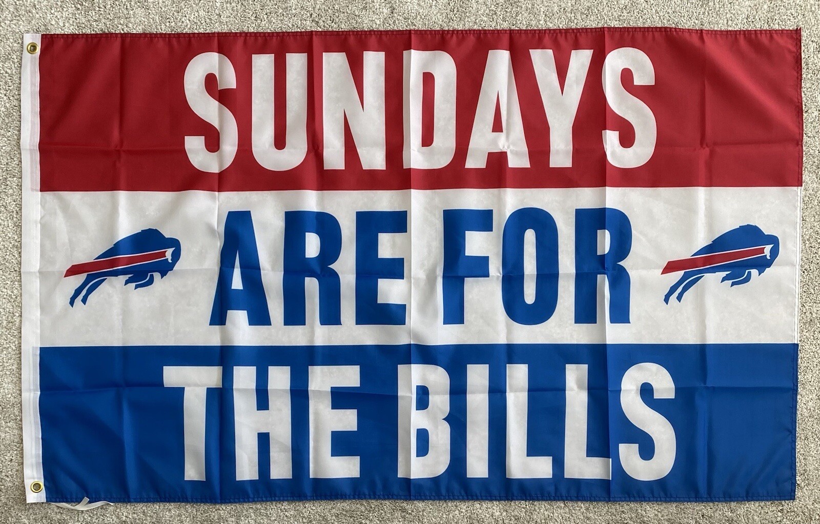 Sundays are for the Bills Flag