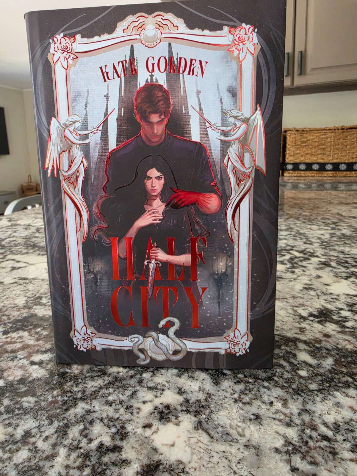 Half City by Katy Golden FAIRYLOOT EXCLUSIVE - Signed by author - sprayed edges