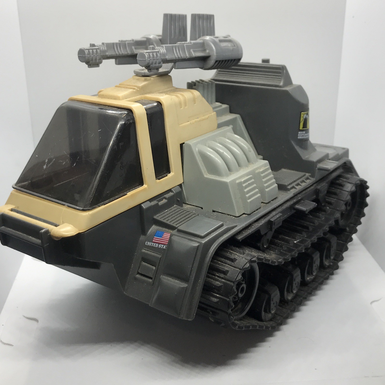 Thunderclap Front Tractor GI Joe 1989 Hasbro Vintage Incomplete FreeShip Thunderclap Front Tractor GI Joe 1989 Hasbro Vintage Incomplete FreeShip
