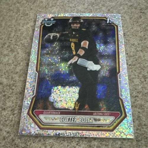 2026 Bowman Chrome Football Sparkle Speckle Refractor Pick Your Card