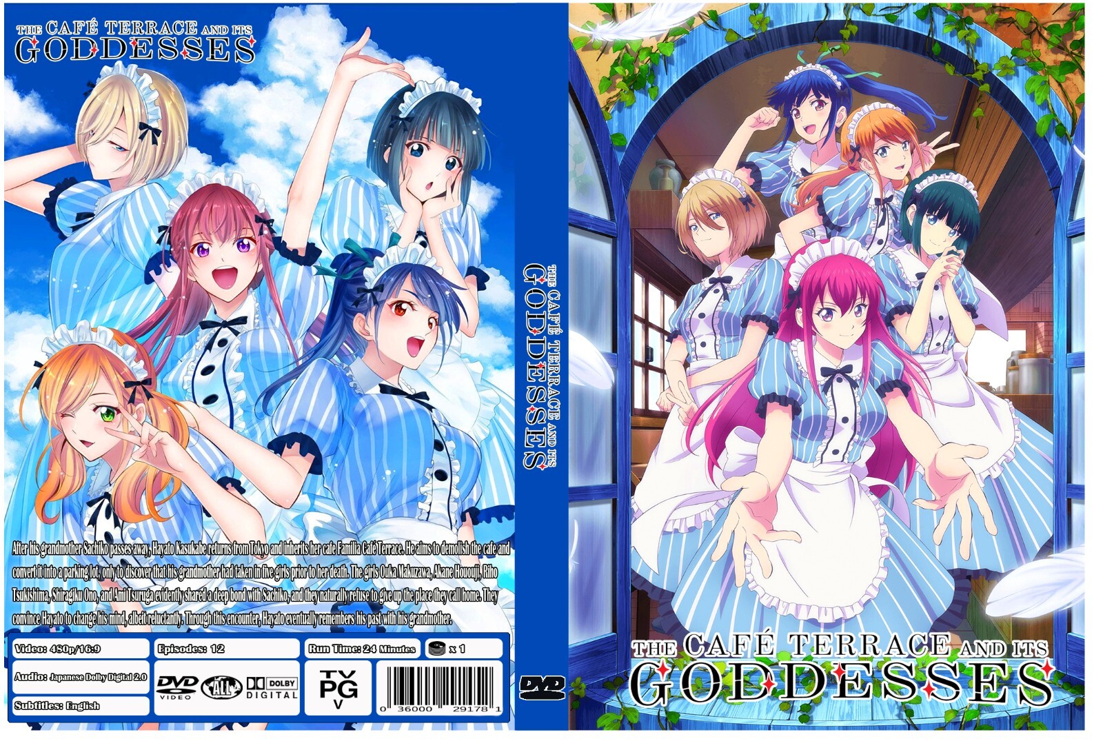 The Café Terrace and Its Goddesses Anime Series Episodes 1-12