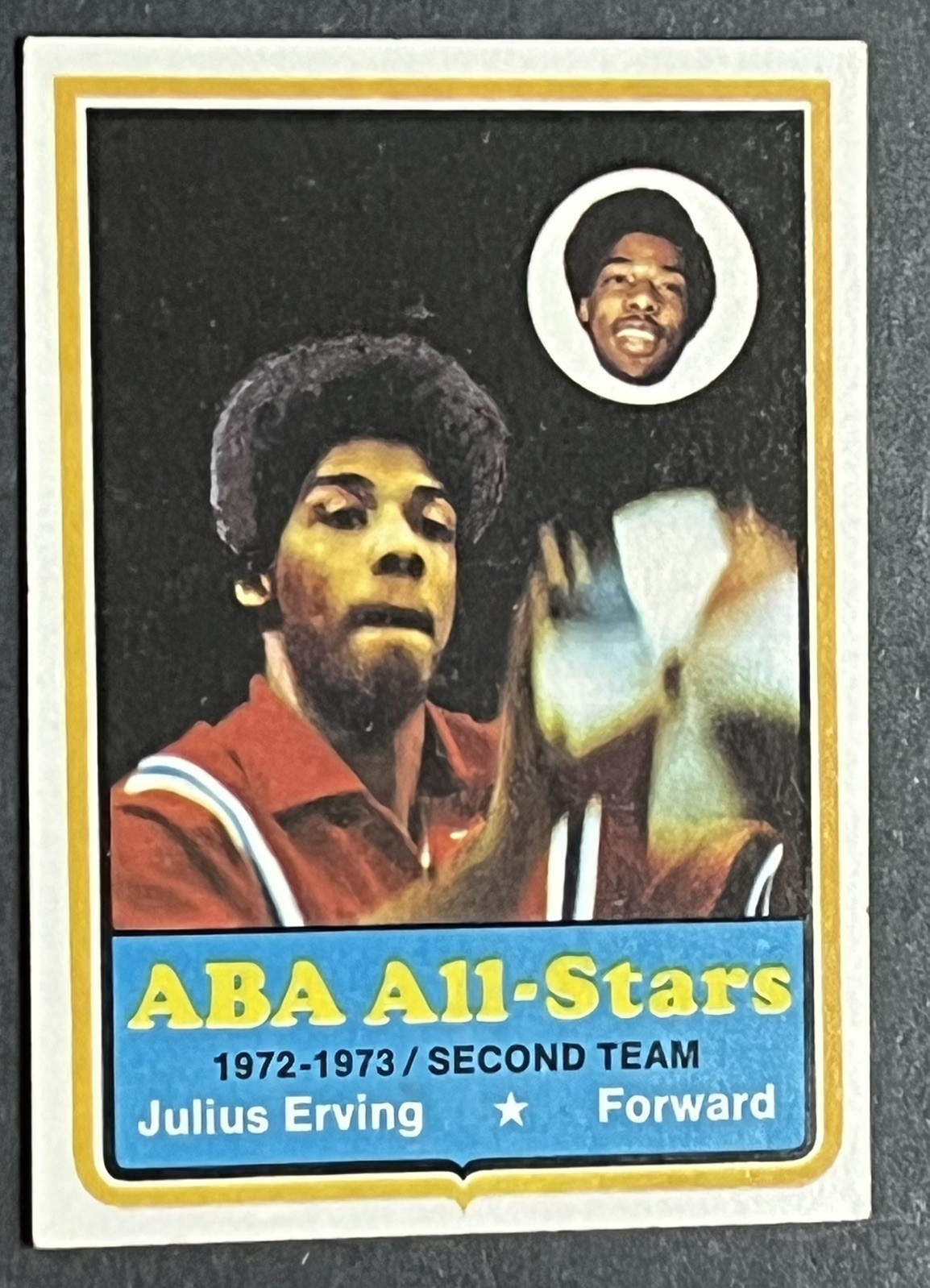 1973-74 Topps - ABA All-Stars Julius Erving #240 1973-74 Topps - ABA All-Stars Julius Erving #240