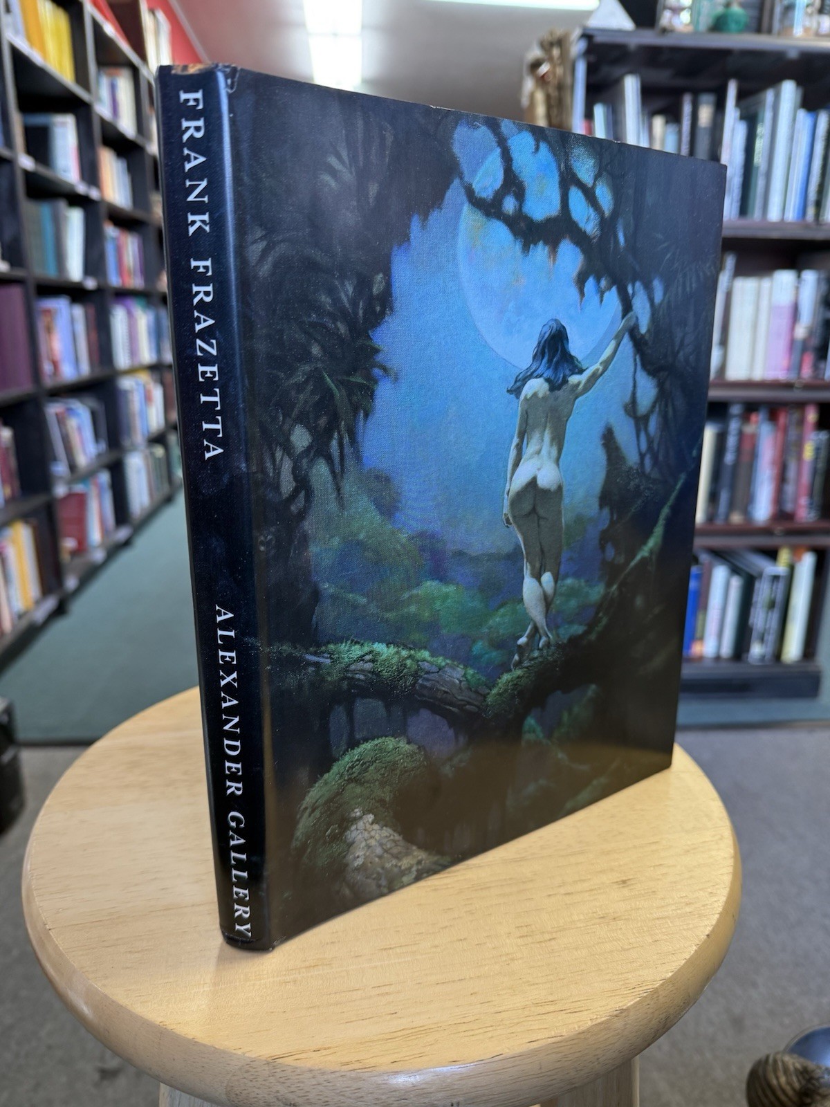 Frank Frazetta A Retrospective (Hardcover / 1994) Alexander Gallery VG+