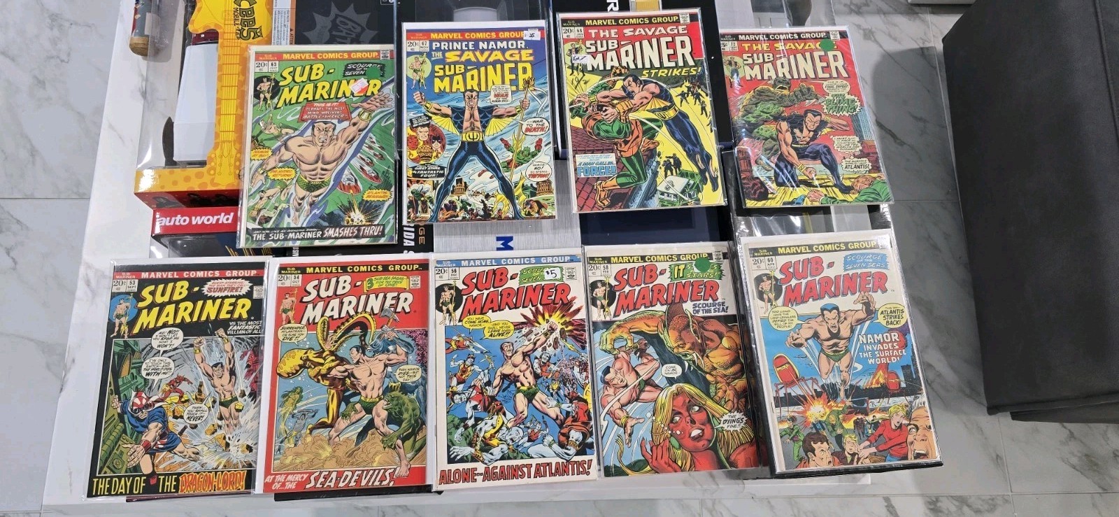 Lot Of 9-Sub-Mariner n Prince Namor Savage 53/54/56/58/60/63/67/68/72 Niceeee