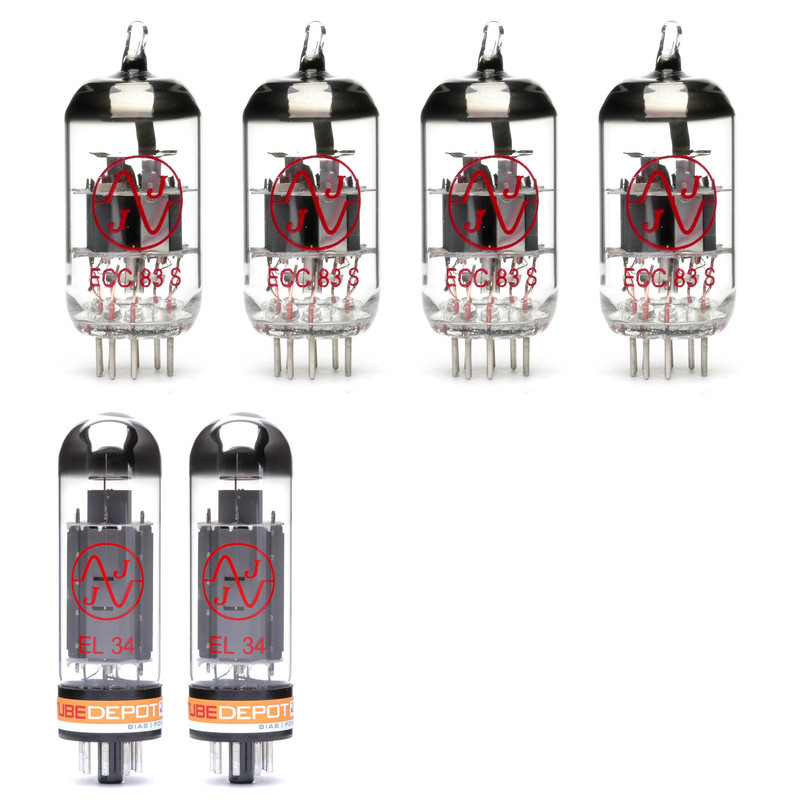 Standard Tube Set for Marshall DSL 40 Combo Standard Tube Set for Marshall DSL 40 Combo