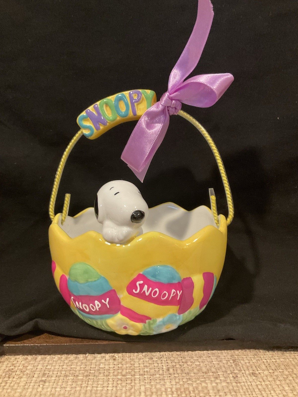 Galerie Baby Snoopy Ceramic Candy Dish