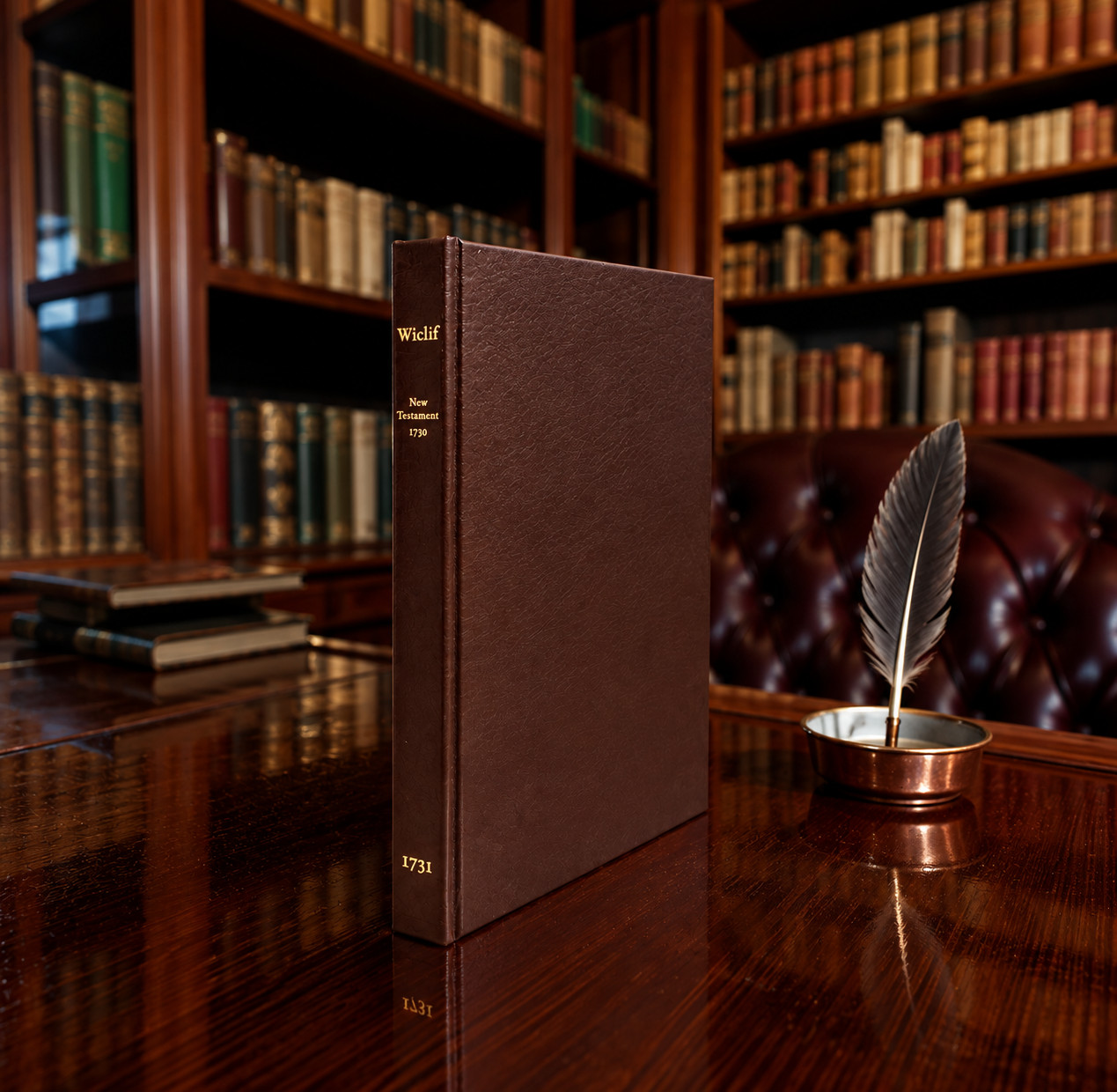 Rare 1731 Wycliffe New Testament Bible Facsimile Limited Handbound Edition