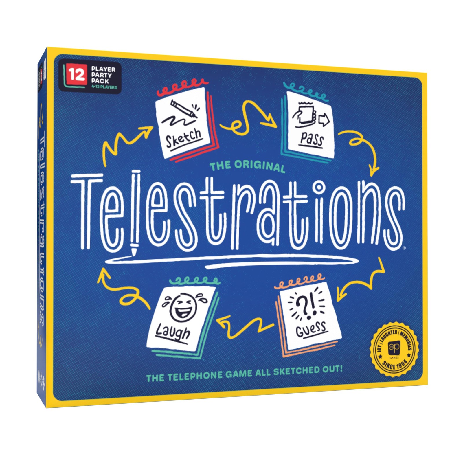 USAopoly - Telestrations | 12 Player Party Pack USAopoly - Telestrations | 12 Player Party Pack