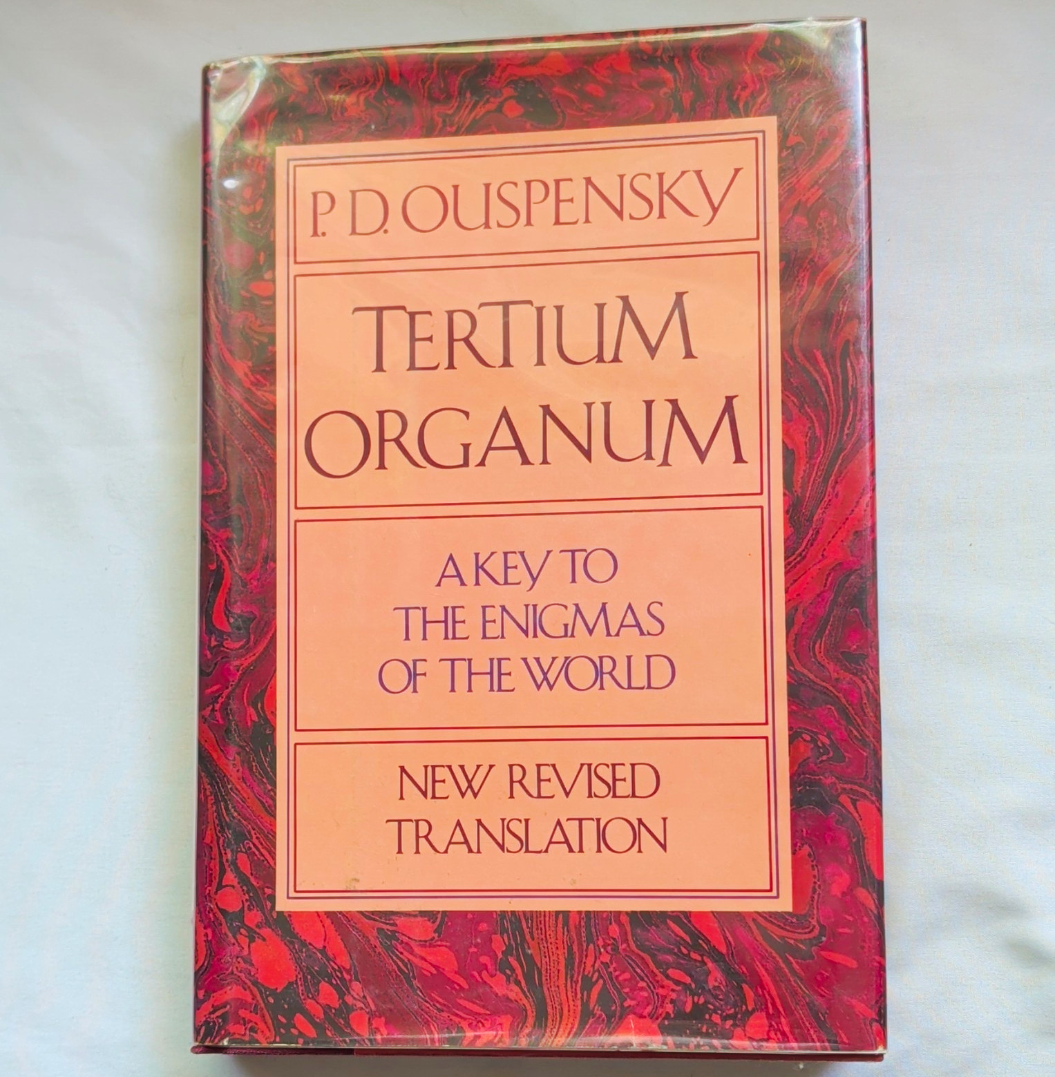 P. D. Ouspensky Tertium Organum Key to Enigmas HC Knopf Dust Jacket P. D. Ouspensky Tertium Organum Key to Enigmas HC Knopf Dust Jacket