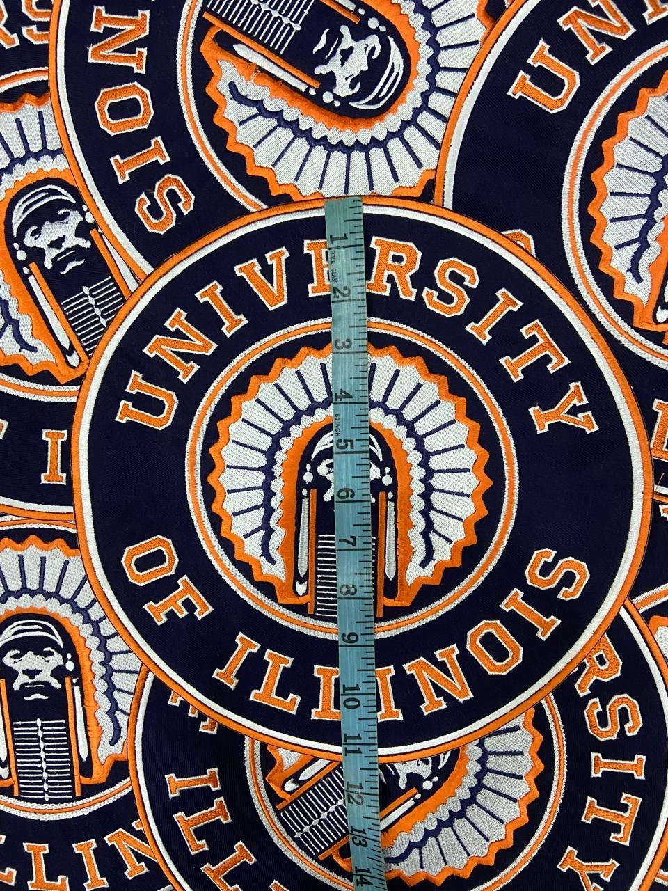 University of Illinois Fighting Illini Embroidered Patch – Premium NCAA Patch University of Illinois Fighting Illini Embroidered Patch – Premium NCAA Patch