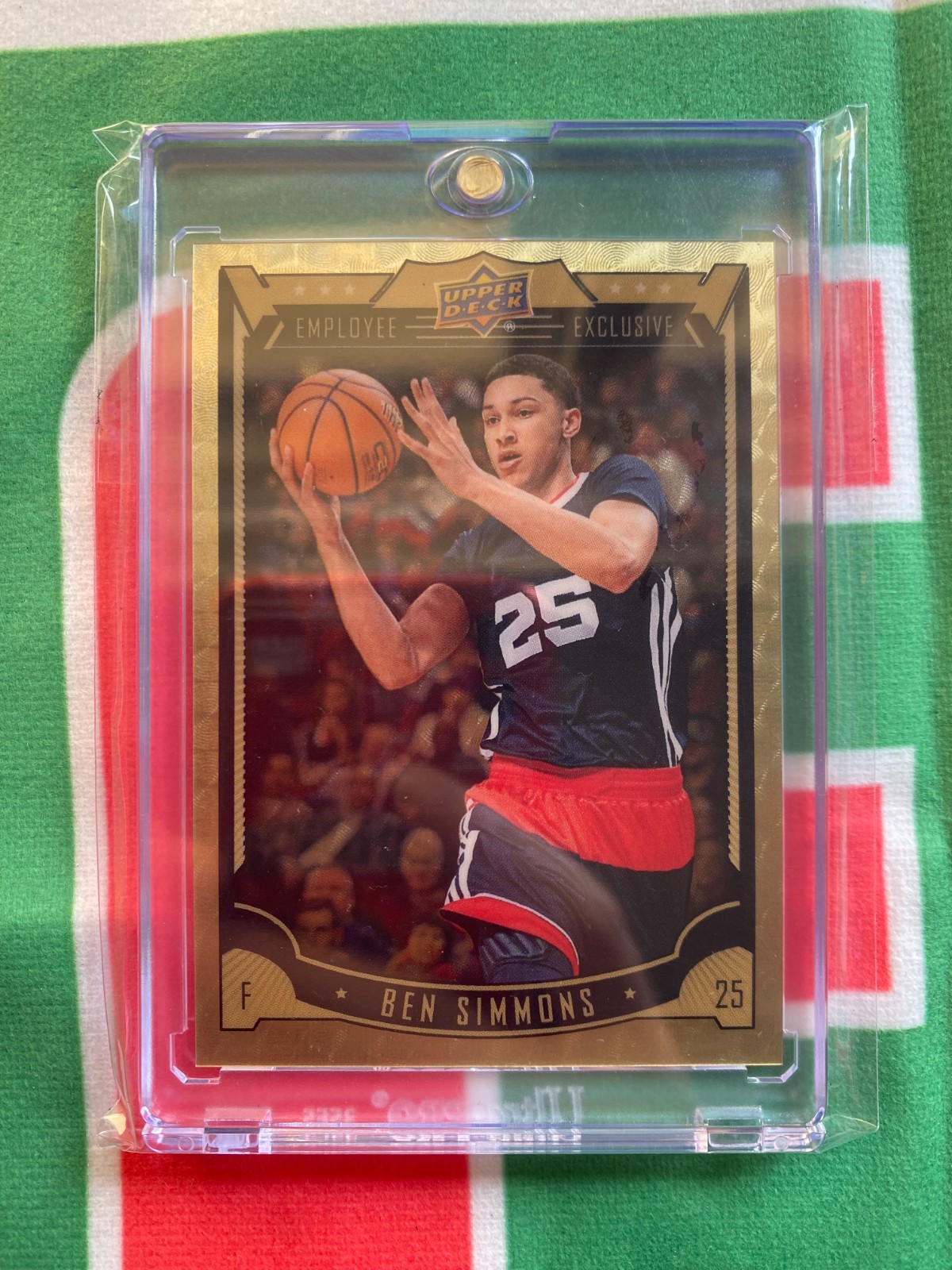 2016-17 Upper Deck UD Employee Exclusive Ben Simmons #UD-BS Rookie RC RARE 2016-17 Upper Deck UD Employee Exclusive Ben Simmons #UD-BS Rookie RC RARE