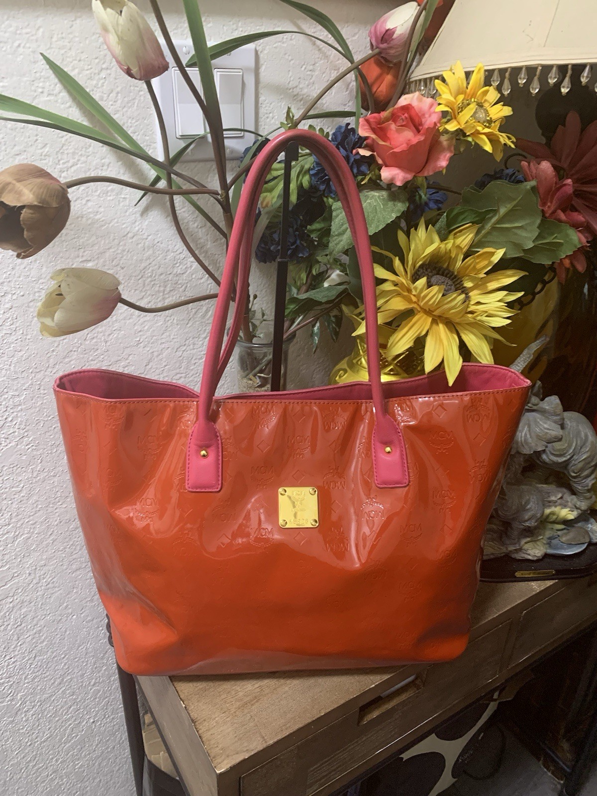 mcm tote bag large mcm tote bag large