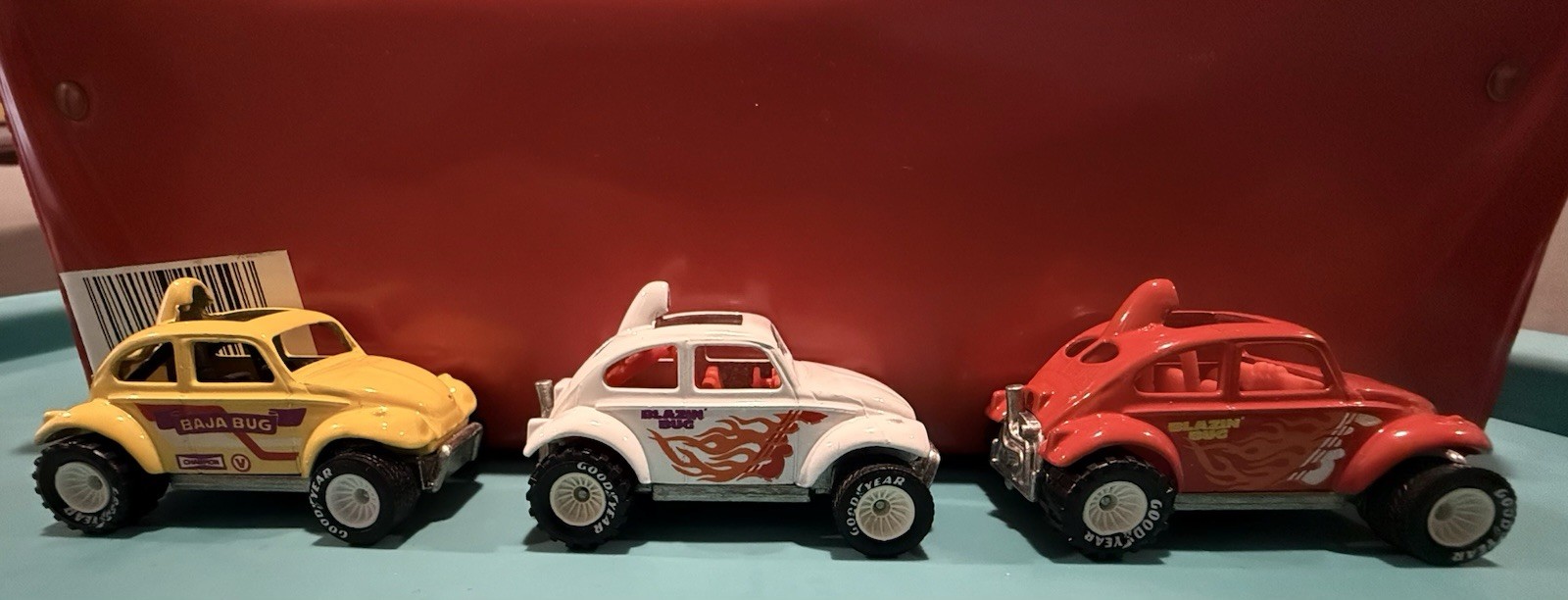 1983 Hot Wheels Rubber Tire Baja Bugs 3 Colors Excellent Shape Never Played With 1983 Hot Wheels Rubber Tire Baja Bugs 3 Colors Excellent Shape Never Played With