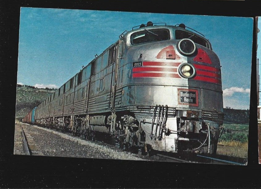 Burlington 9955 Postcard unused