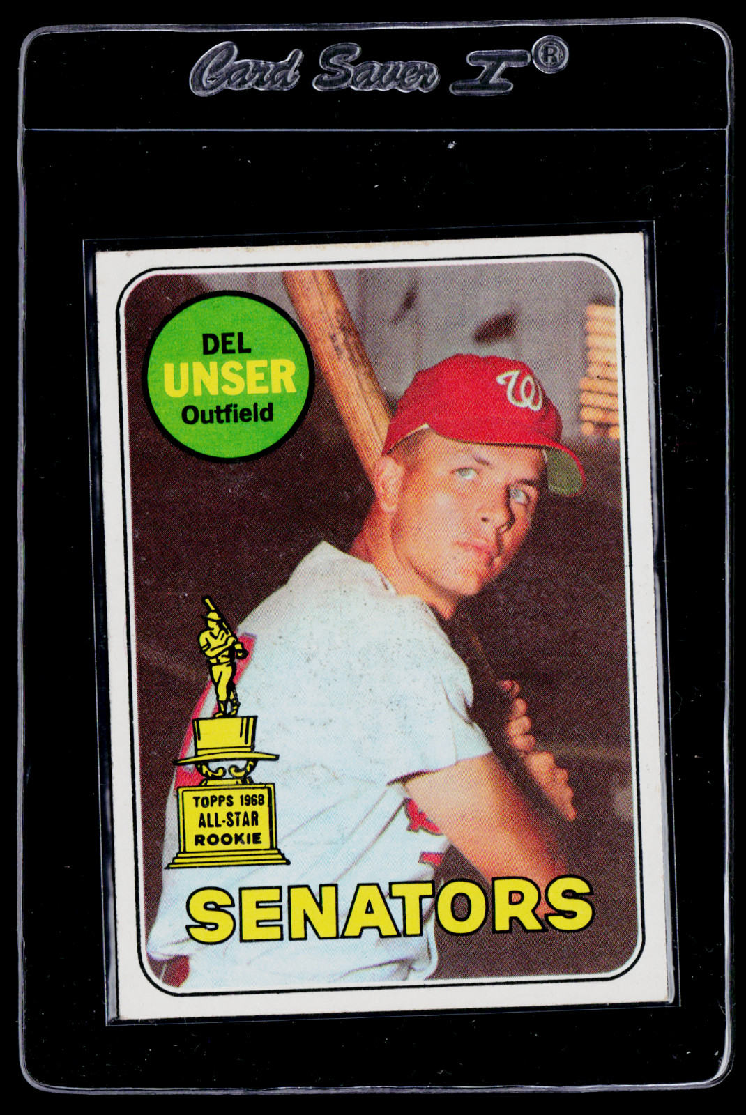 1969 Topps - Del Unser #338 (RC) EX