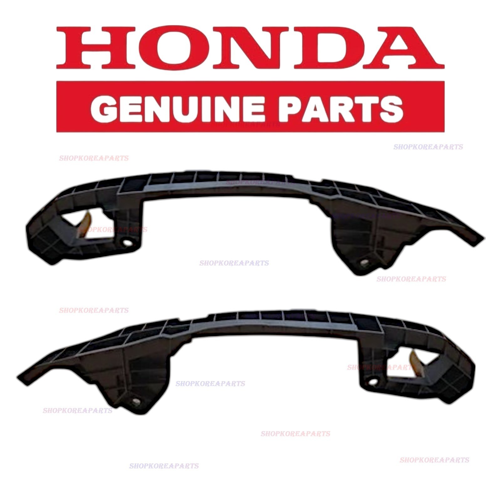 08 - 12 HONDA ACCORD COUPE DRIVER & PASSENGER BUMPER HEADLIGHT MOUNT BRACKET OEM 08 - 12 HONDA ACCORD COUPE DRIVER & PASSENGER BUMPER HEADLIGHT MOUNT BRACKET OEM
