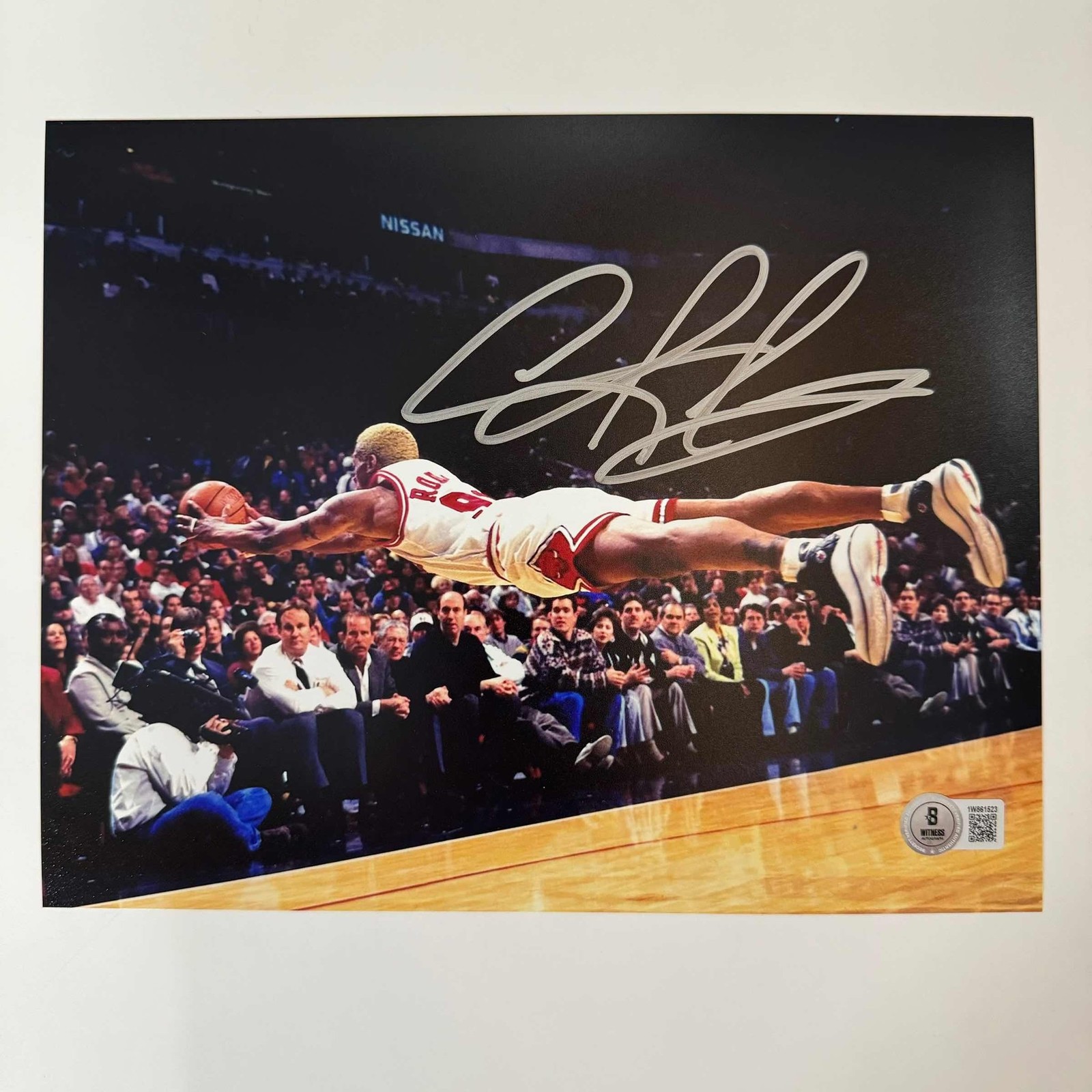 Autographed/Signed Dennis Rodman Chicago Bulls 8x10 Photo BAS COA Autographed/Signed Dennis Rodman Chicago Bulls 8x10 Photo BAS COA