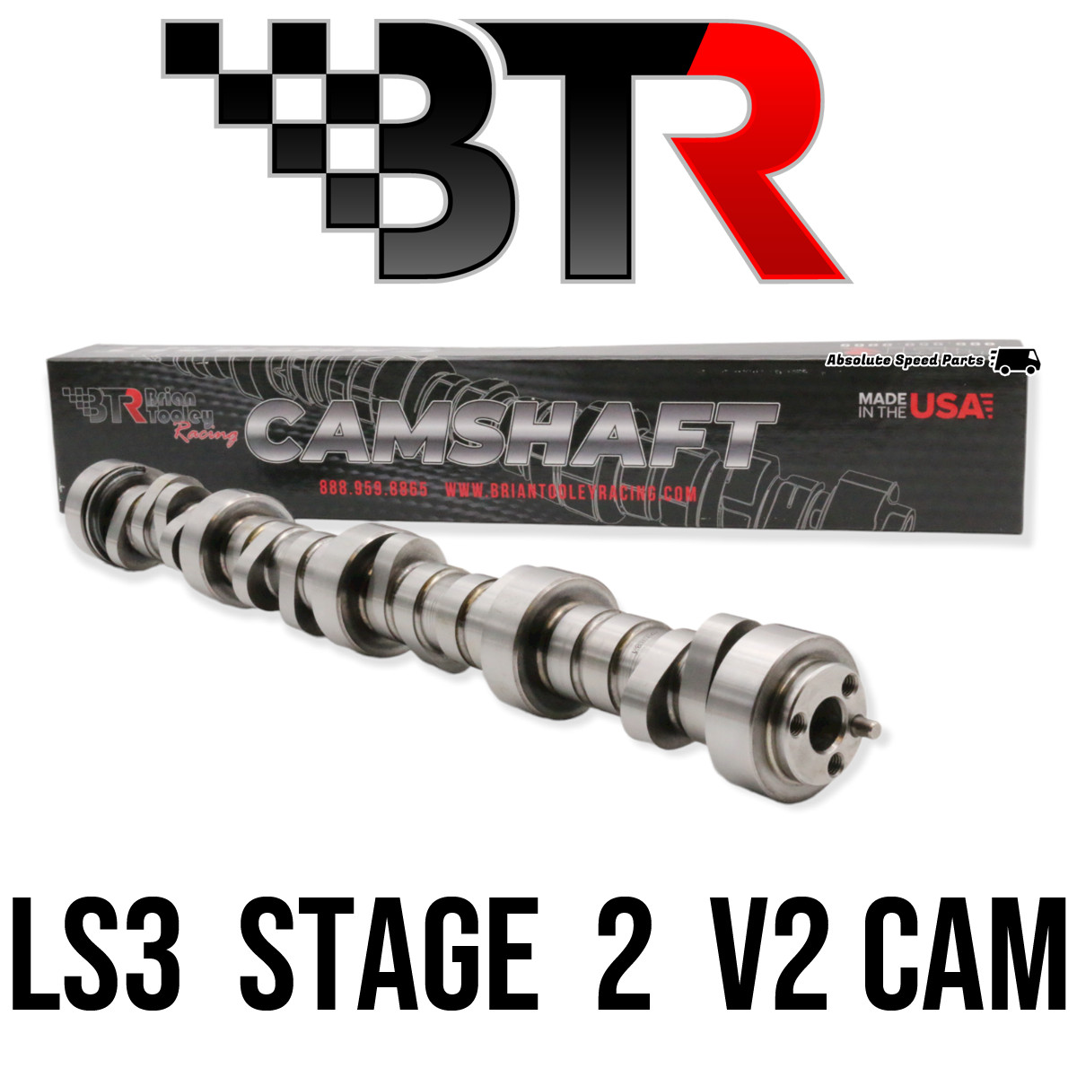 Brian Tooley Racing BTR LS3 Stage 2 V2 Cam for 6.2L Camaro Corvette G8