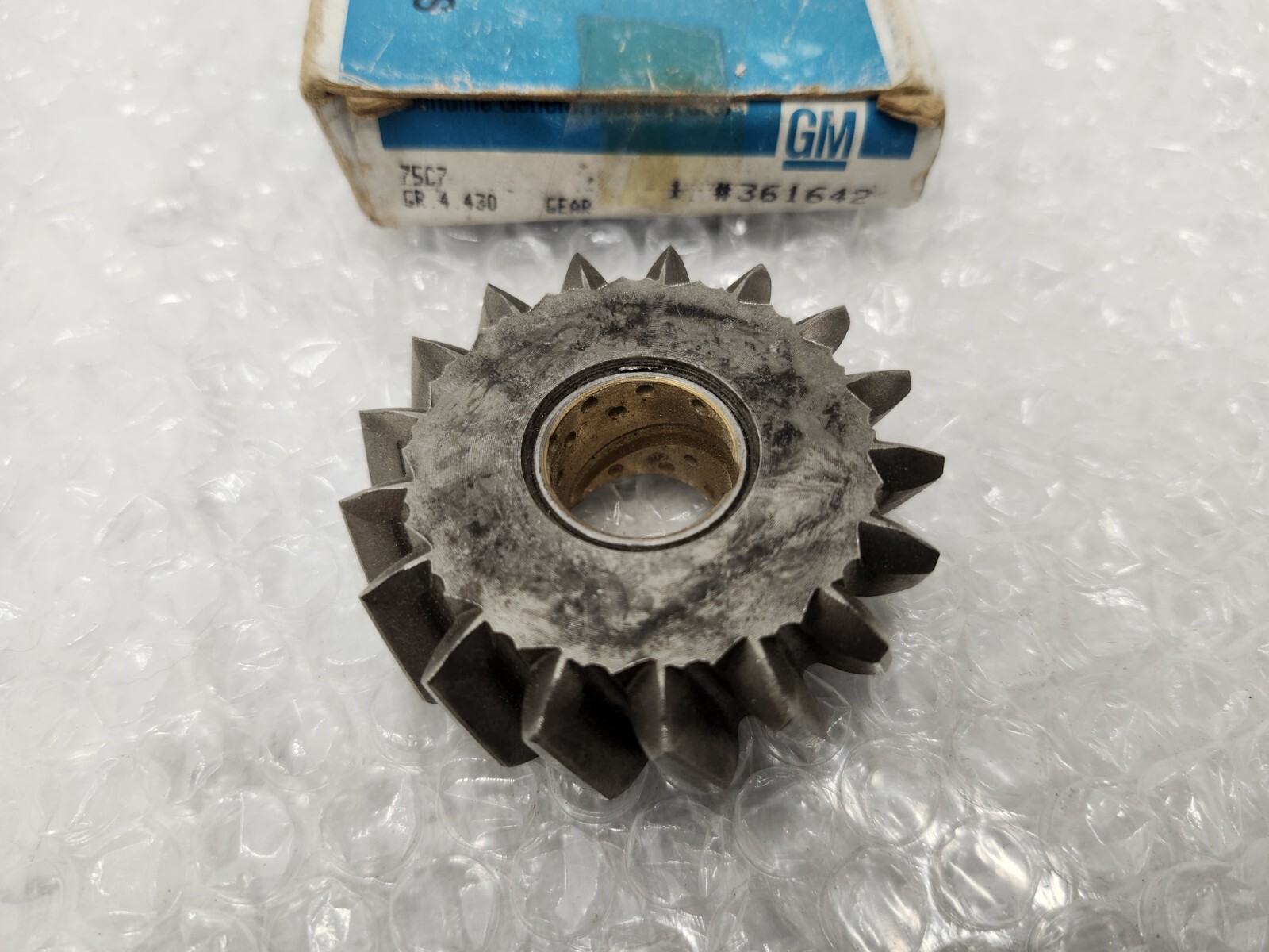 76-81 C3 Corvette Transmission Gear Rev Idler NICE NOS GM 361642