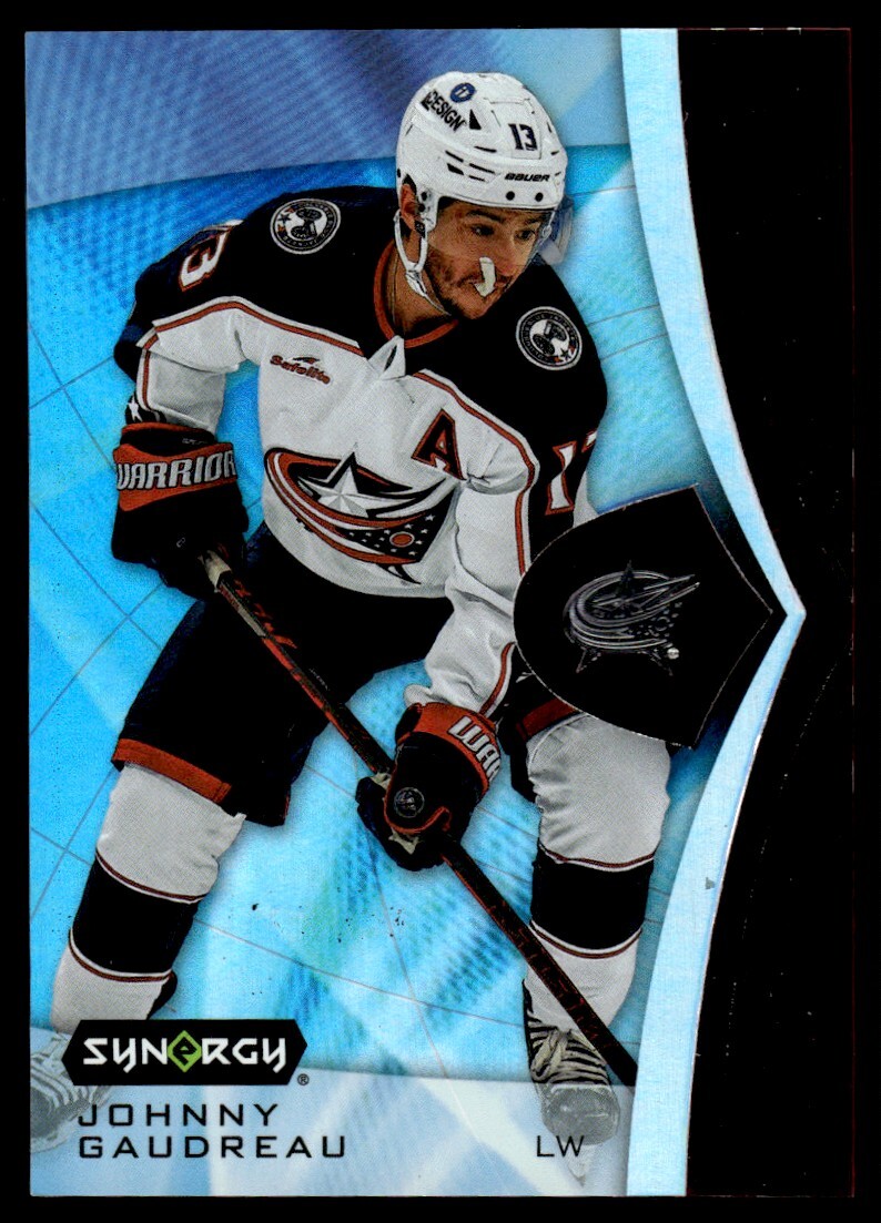 Johhny Gaudreau Bounty Red 2023-24 Upper Deck Synergy #48 Columbus Blue Jackets