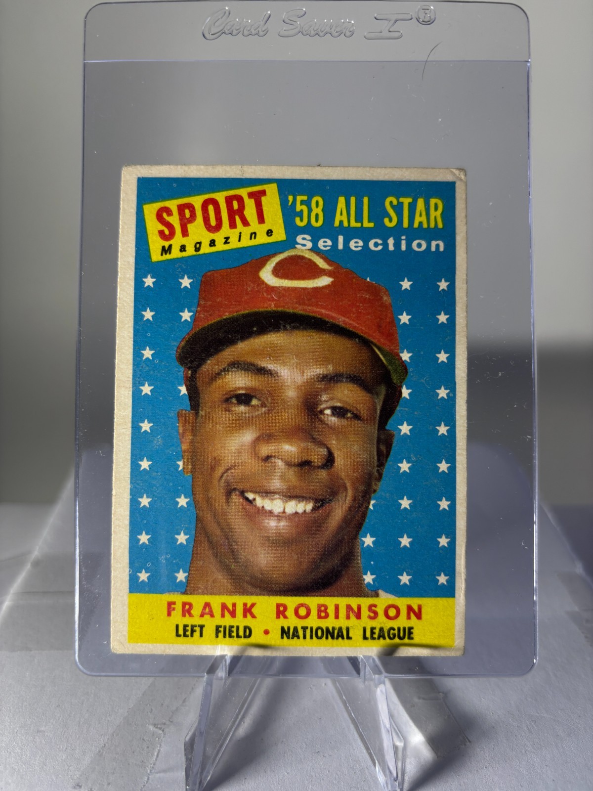 1958 Topps #484 Frank Robinson All Star VG