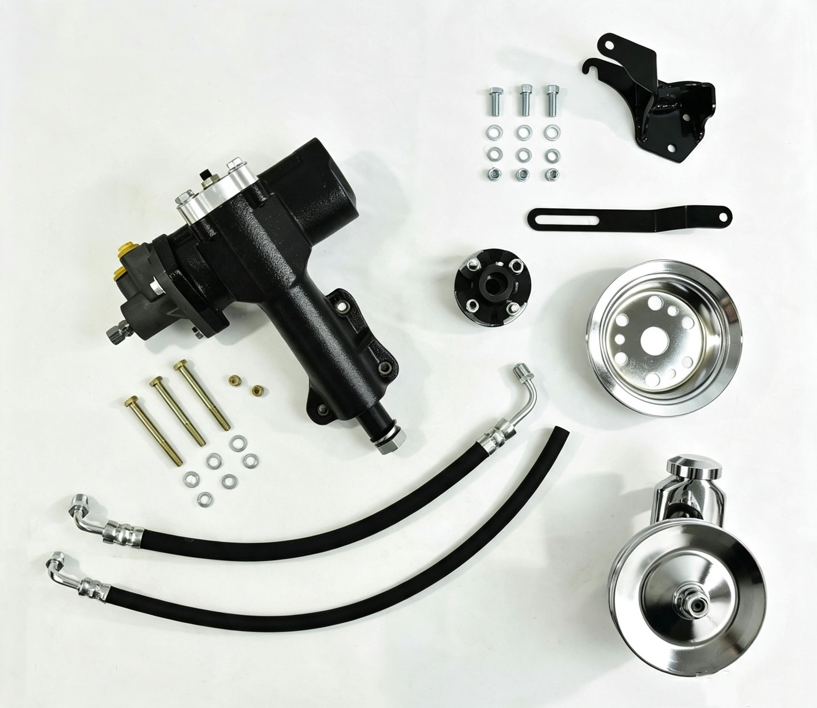 Fit for 55-57 Chevrolet power steering conversion small block front motor mount