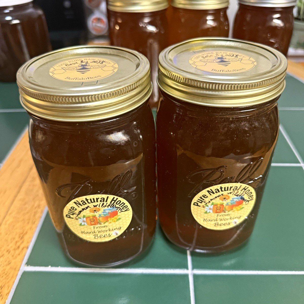 🍯 Pure Raw Summer Wildflower Honey – Raw & Local 🍯