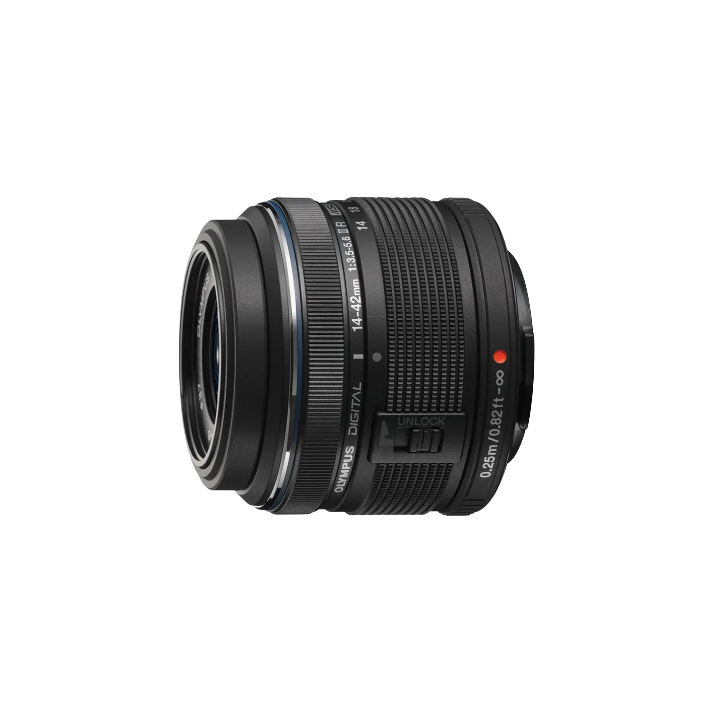 Reconditioned Olympus M.Zuiko Digital ED 14-42mm II R Lens-  Black