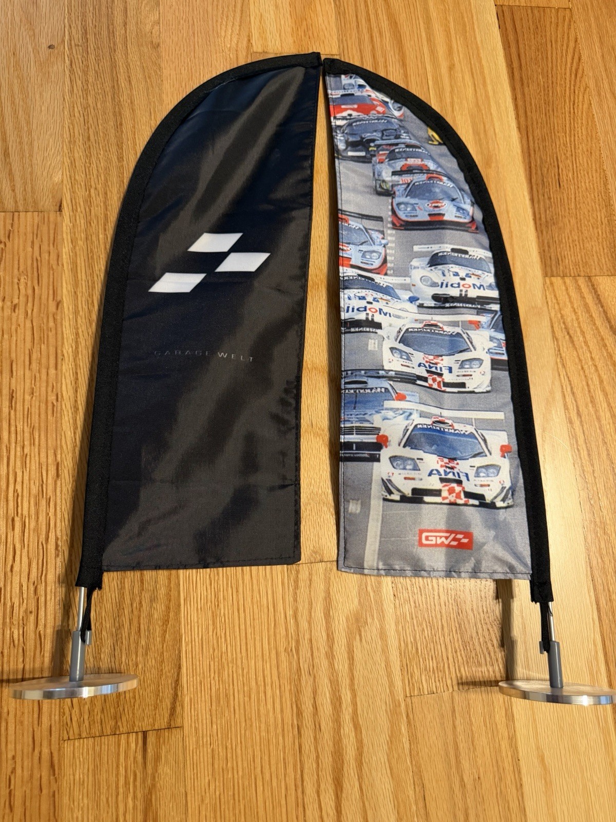 Garage Welt Desk Flag Blades McLaren F1 and logo limited Editions