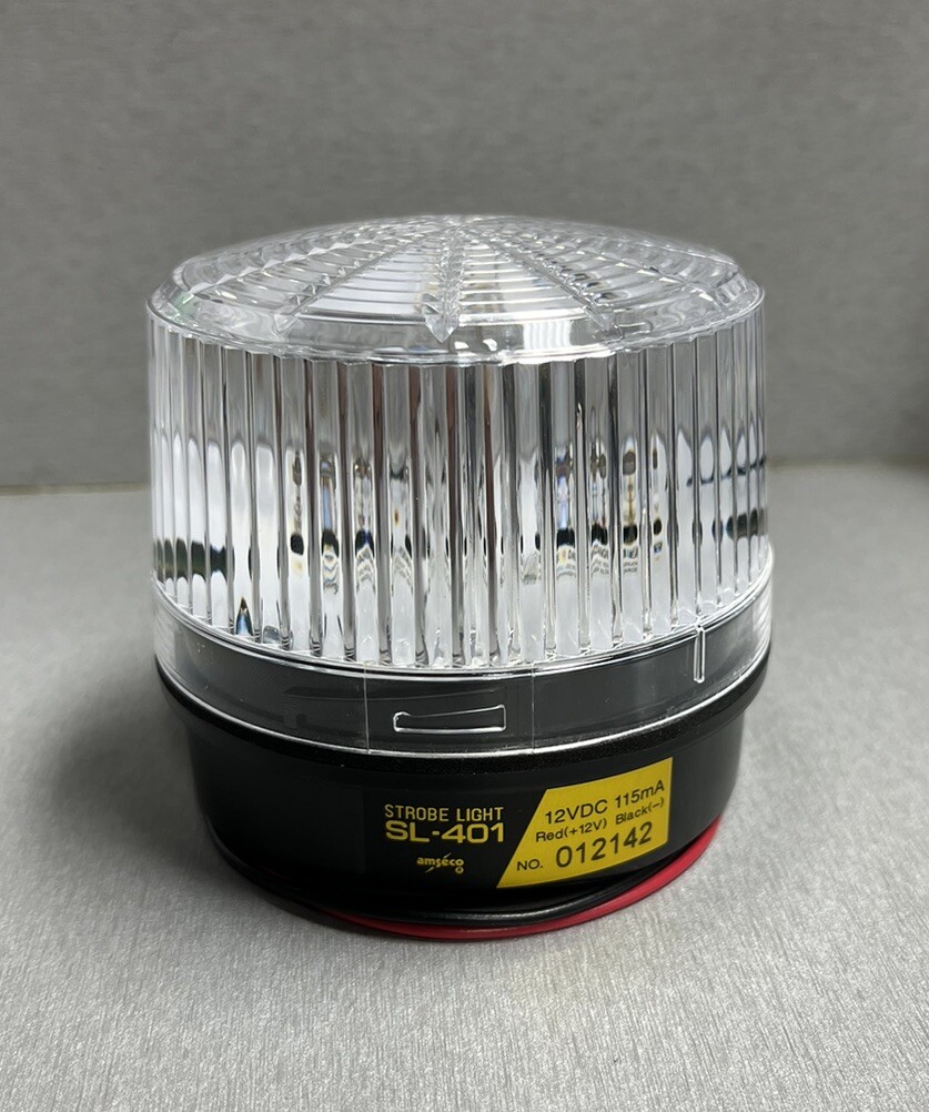 Amseco - Potter SL-401-C - 12VDC Strobe Clear Lens NEW