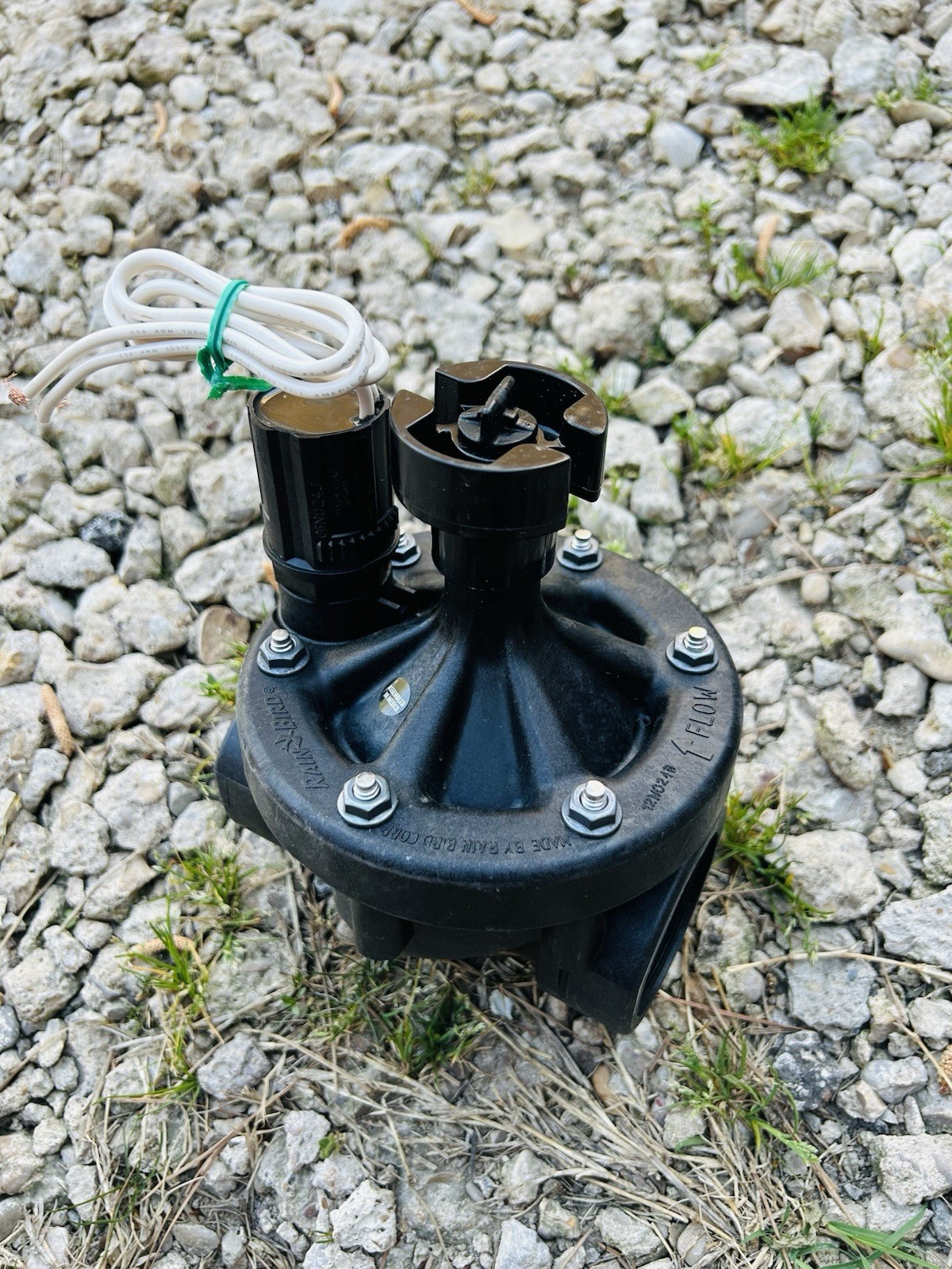 (2) 200PEB - 2 in. Inlet Inline Plastic Industrial Irrigation Valve Rain bird (2) 200PEB - 2 in. Inlet Inline Plastic Industrial Irrigation Valve Rain bird