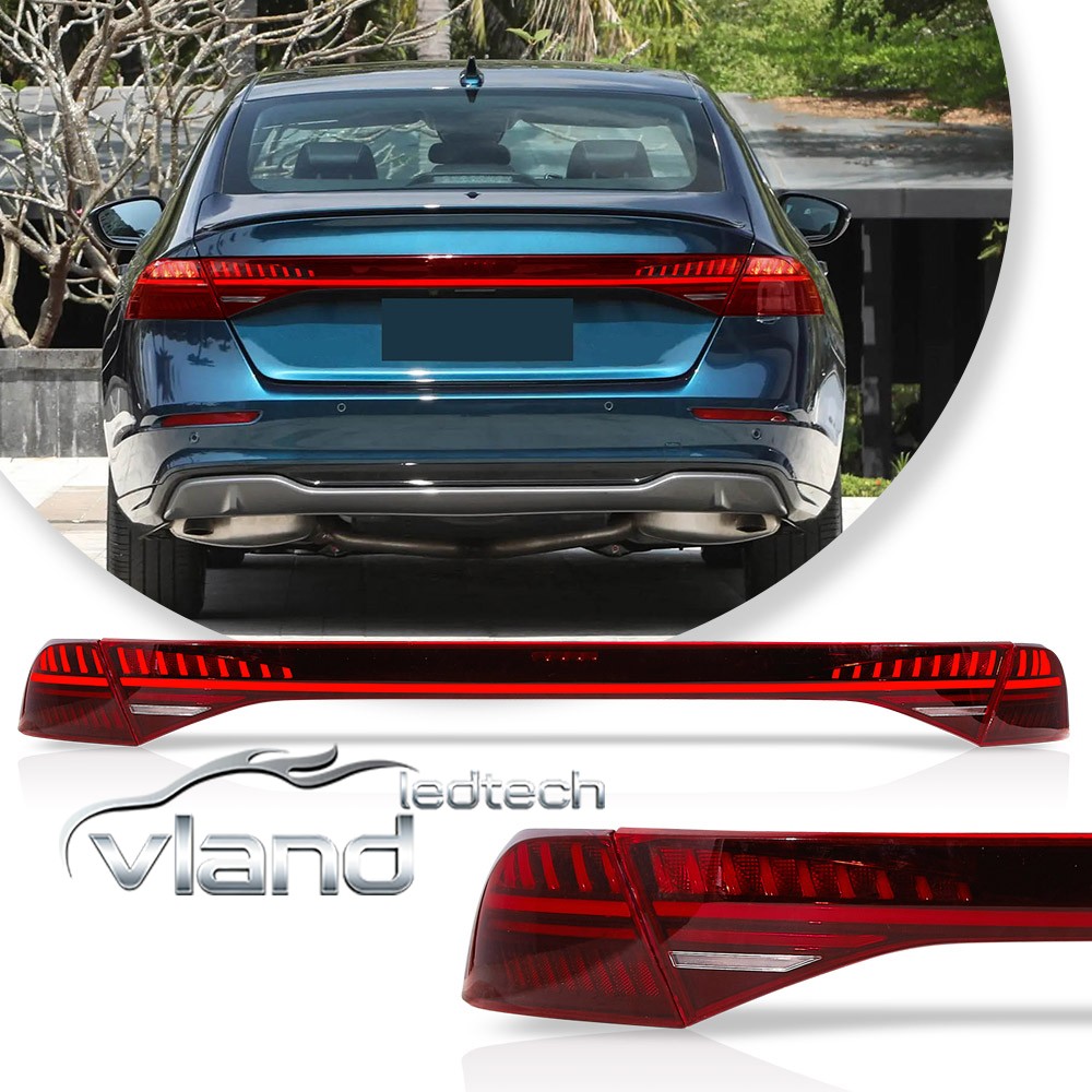 VLAND Full LED Red Tail Lights & Center Light For 2023-2026 Honda Accord Seq VLAND Full LED Red Tail Lights & Center Light For 2023-2026 Honda Accord Seq