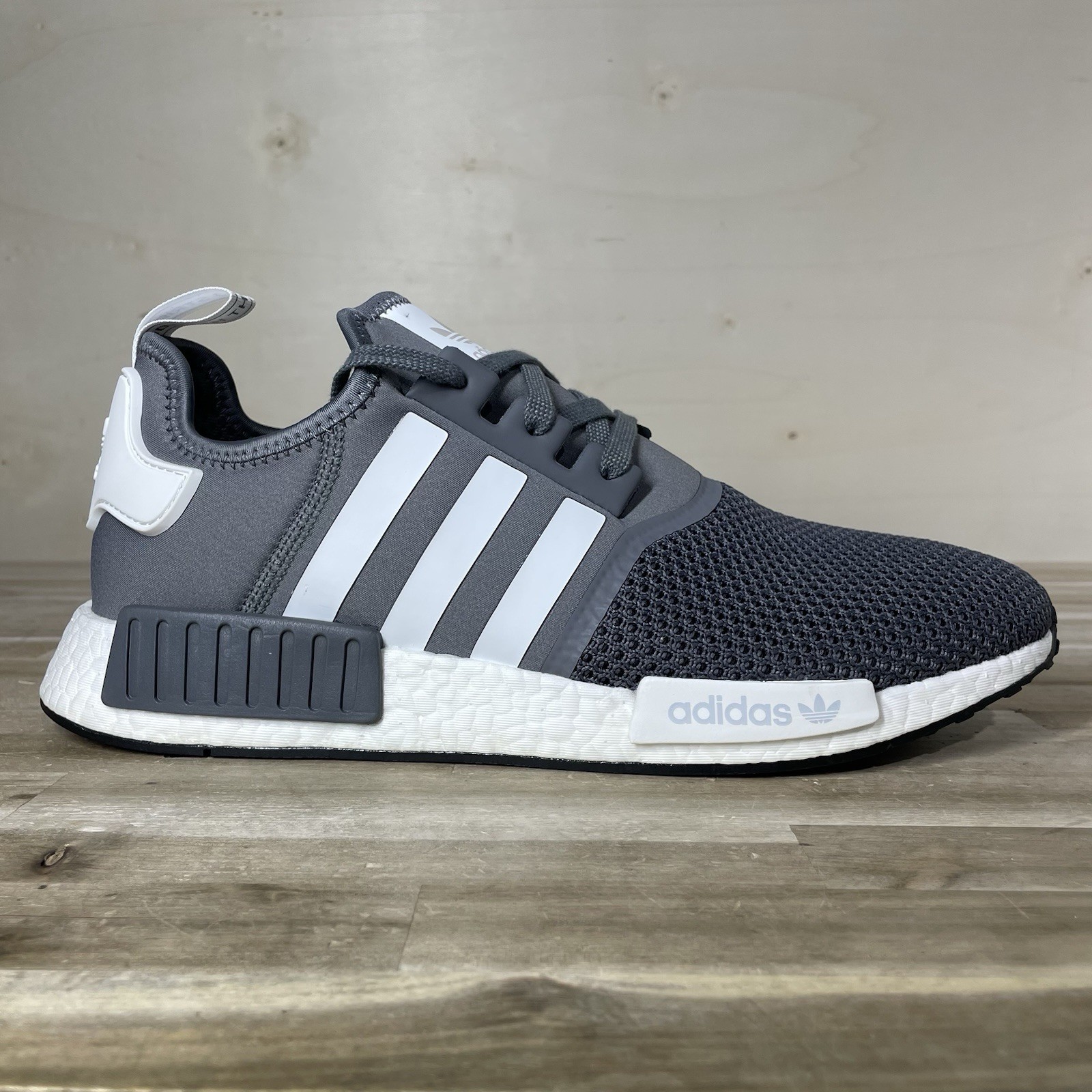 NEW Size 12.5 - Adidas NMD_R1 JD Sports Euro DS Mesh Grey