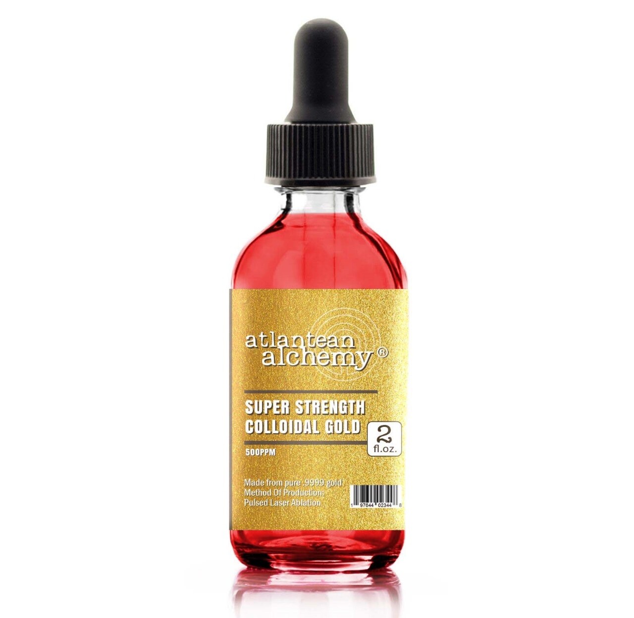 Colloidal Gold 500PPM - Laser Made Colloidal Gold 500PPM - Laser Made