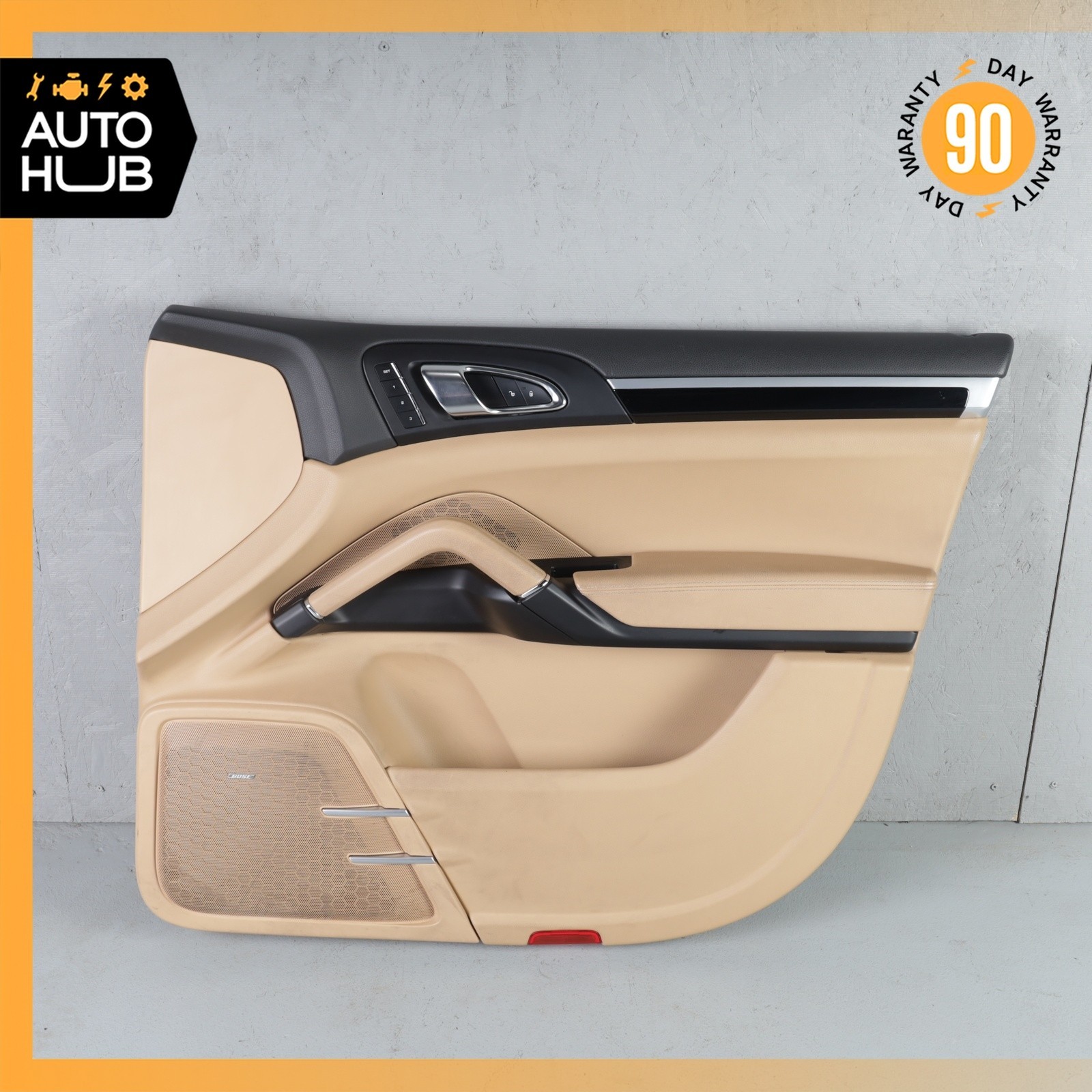 11-18 Porsche Cayenne 958 Front Right Side Interior Door Panel OEM 11-18 Porsche Cayenne 958 Front Right Side Interior Door Panel OEM