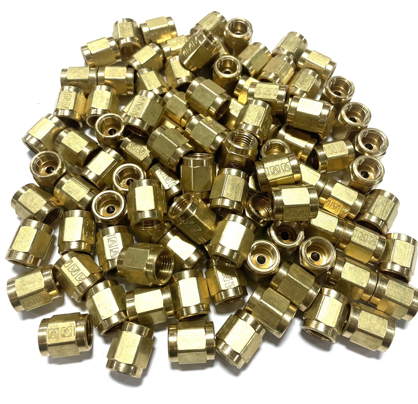 Female Inverted Flare Brake Line Unions For 3/16\ Female Inverted Flare Brake Line Unions For 3/16\