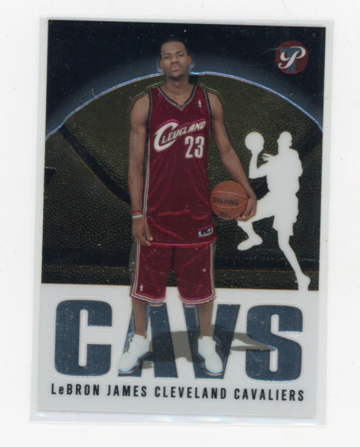 2003-04 Topps Pristine - LeBron James #101 (RC) 2003-04 Topps Pristine - LeBron James #101 (RC)