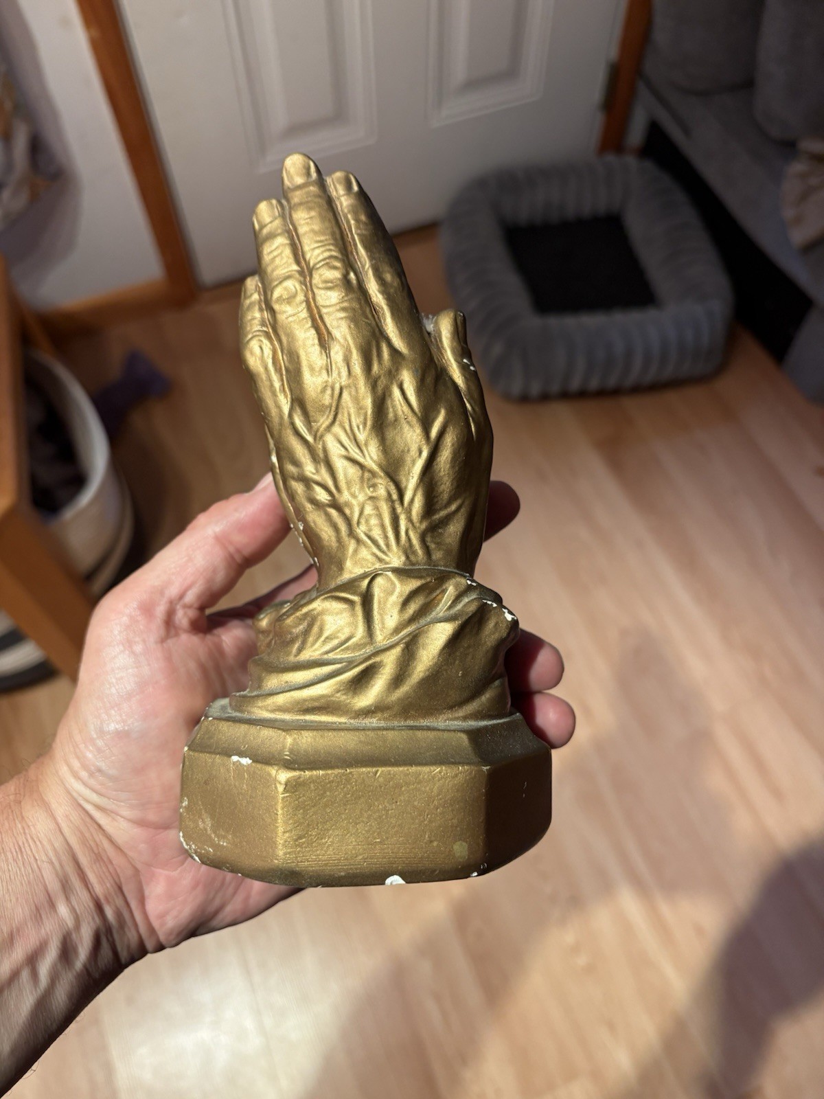 Vintage Extra Large Statue PRAYING HANDS of Jesus Vintage Extra Large Statue PRAYING HANDS of Jesus