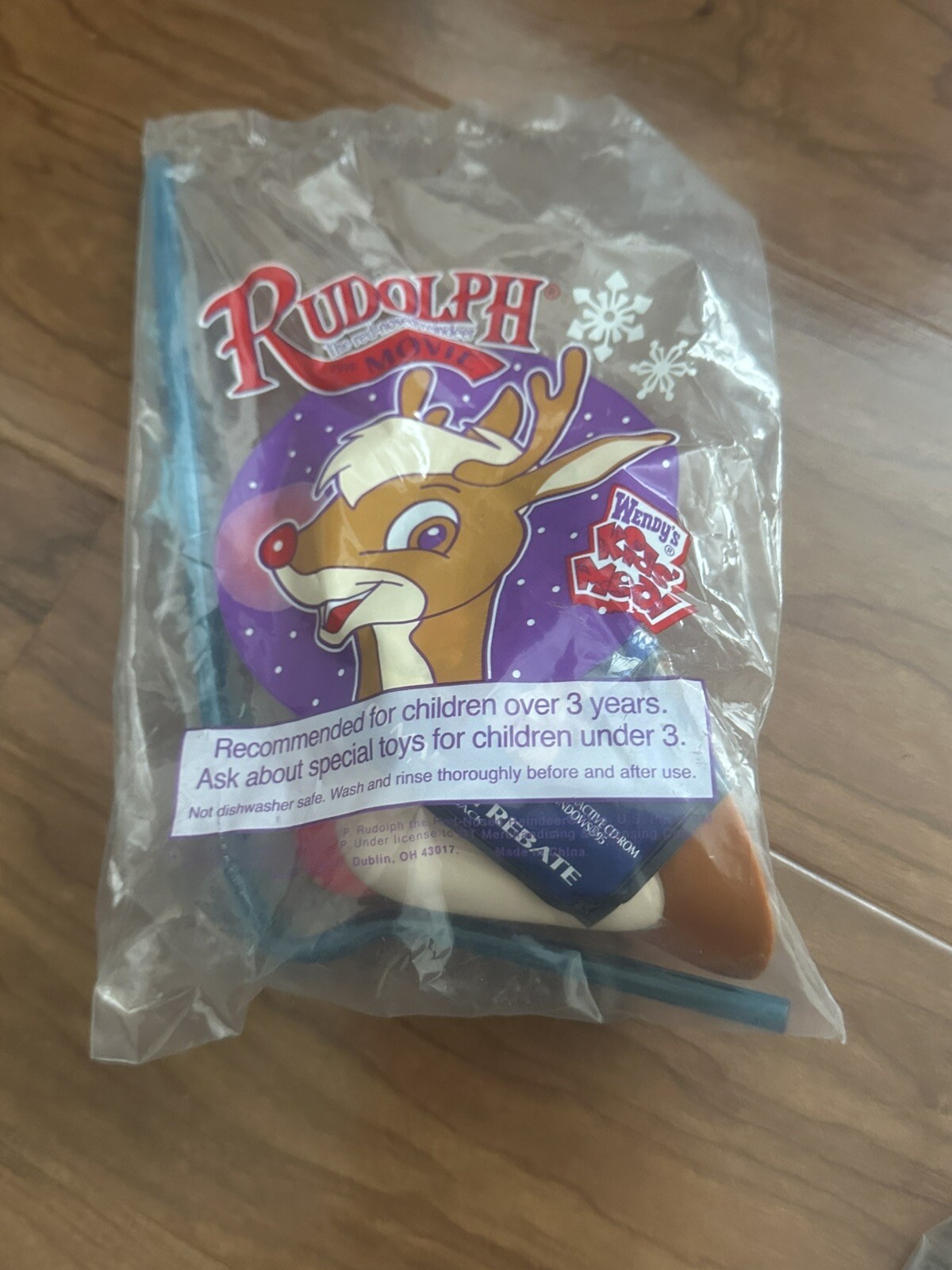 1998 Wendy’s Kids Meal Toy - Rudolph The Red-Nose Reindeer Movie - Santa Spotter