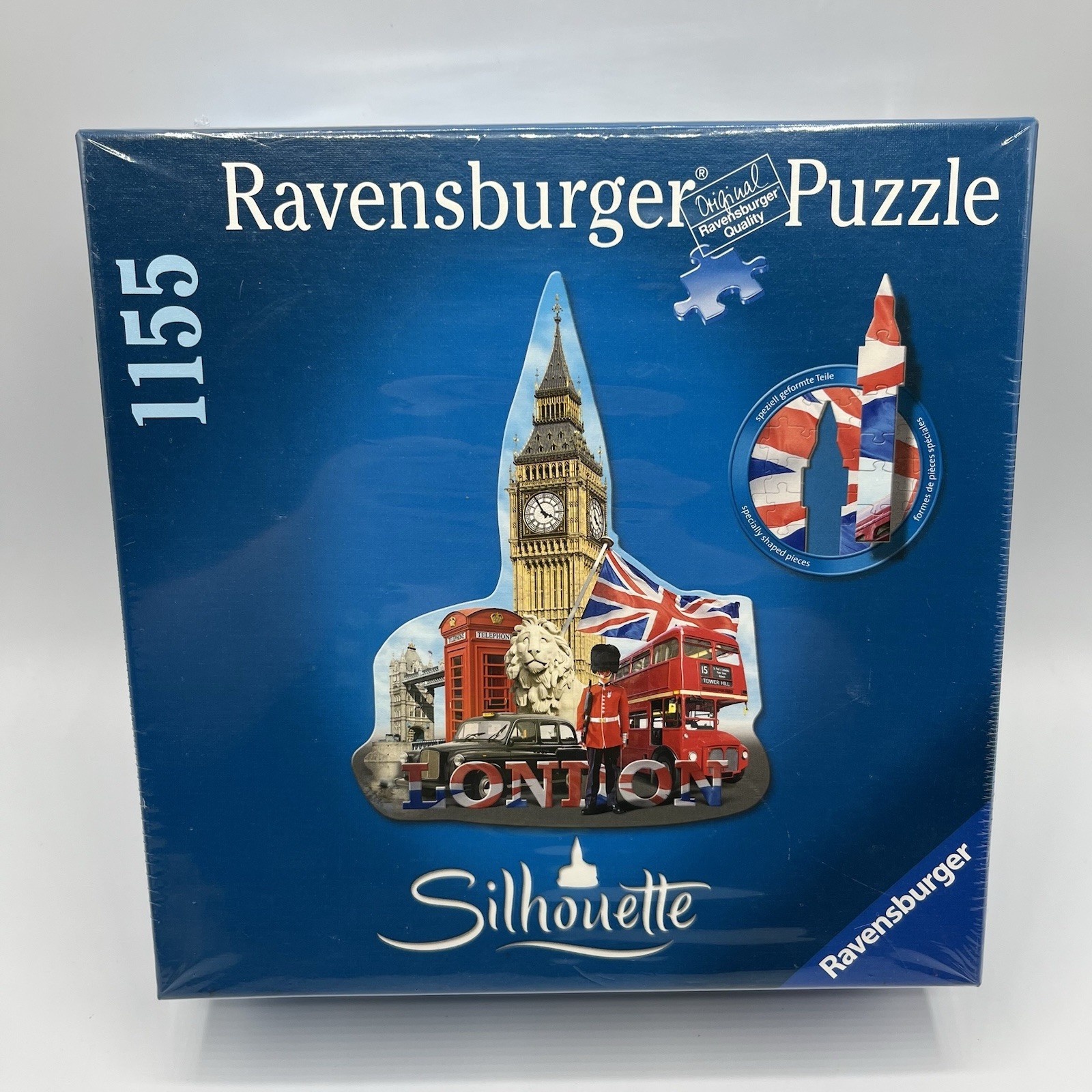 Ravensburger Silhouette Premium Puzzle Big Ben London 1155 Pieces 30.75 X39.75\ Ravensburger Silhouette Premium Puzzle Big Ben London 1155 Pieces 30.75 X39.75\